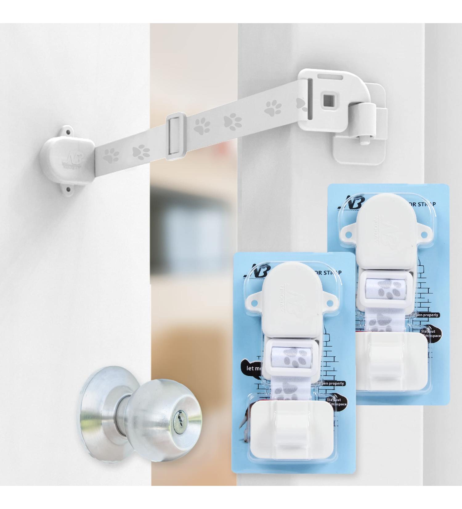 Neobay Cat Door Stopper - Interior Cat Door Alternative | Keep Dog and Baby Out of Litter Box | Easy Installation - Buy Online on GoSupps.com