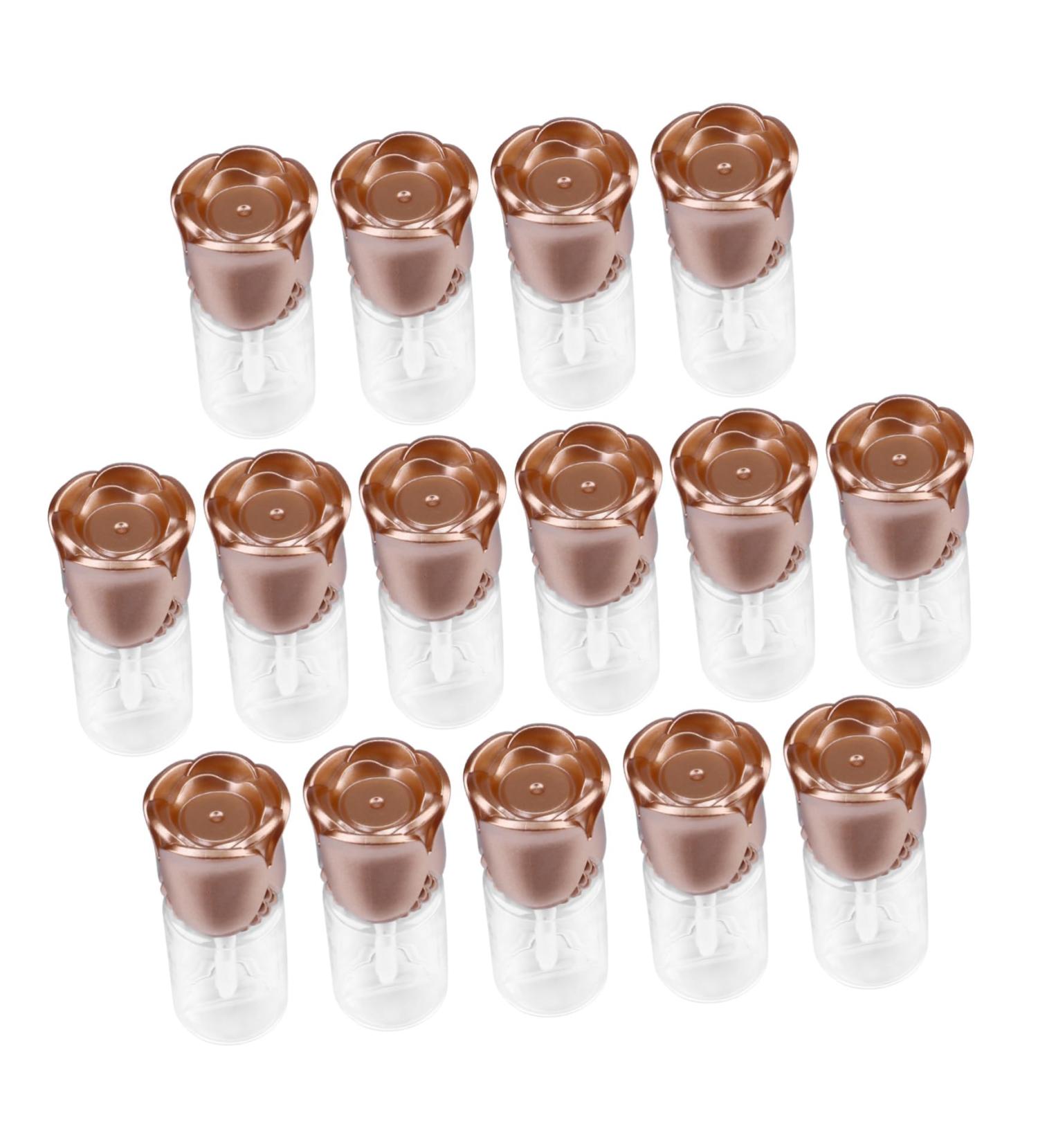  Ipetboom Ipetboom 15 Pieces Rose Cover Lip Glaze Tube Lip Gloss Tubes Bulk Clear Container DIY Lip Balm Bottles Pink Lip Balm Tubes Clear Lip Balm Tube Bottle Red Lip Balm - Buy Online on GoSupps.com