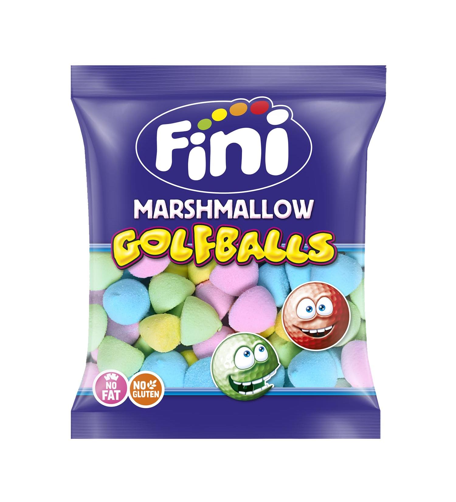 Fini Chamallows Balles de Golf assortis 125 pieces