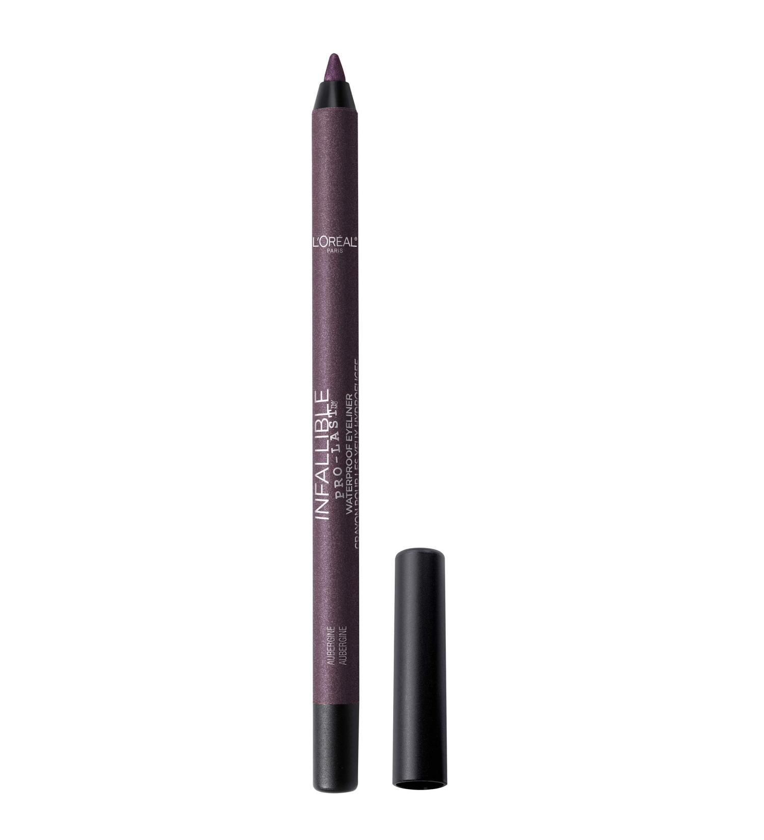 L'Oreal Paris Infallible Pro-Last Waterproof Eyeliner in Aubergine 0.042 Oz - Smudge-Resistant, Glides on Easily - Perfect for Any Makeup Look - Buy Online on GoSupps.com
