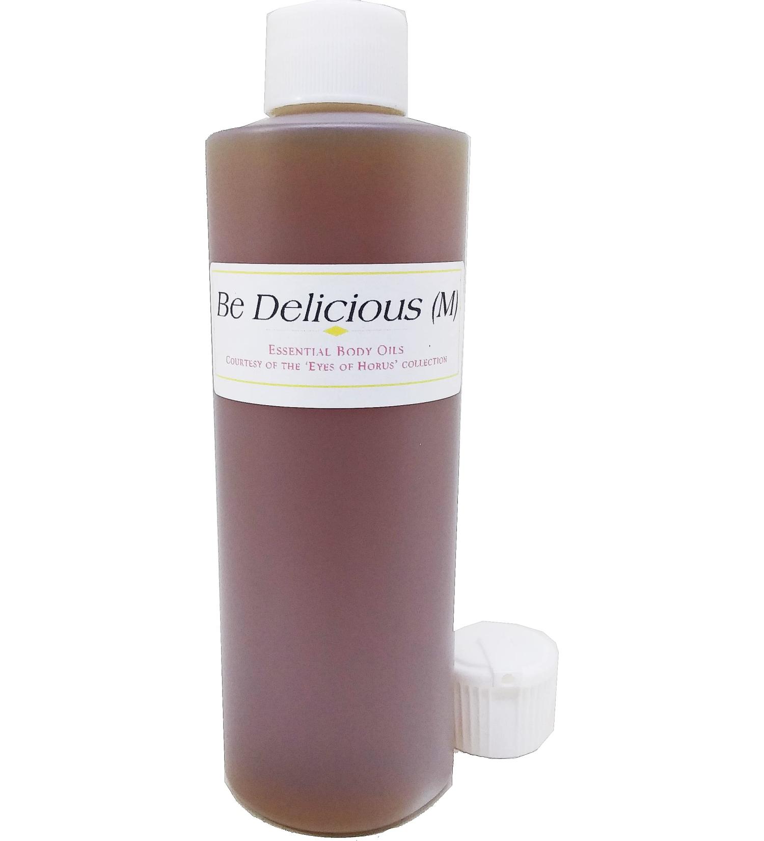 Be Delicious - Type DK For Men Scented Body Oil Fragrance Flip Cap - Brown - 8 oz. - ID#24739 8 Fl Oz (Pack of 1)