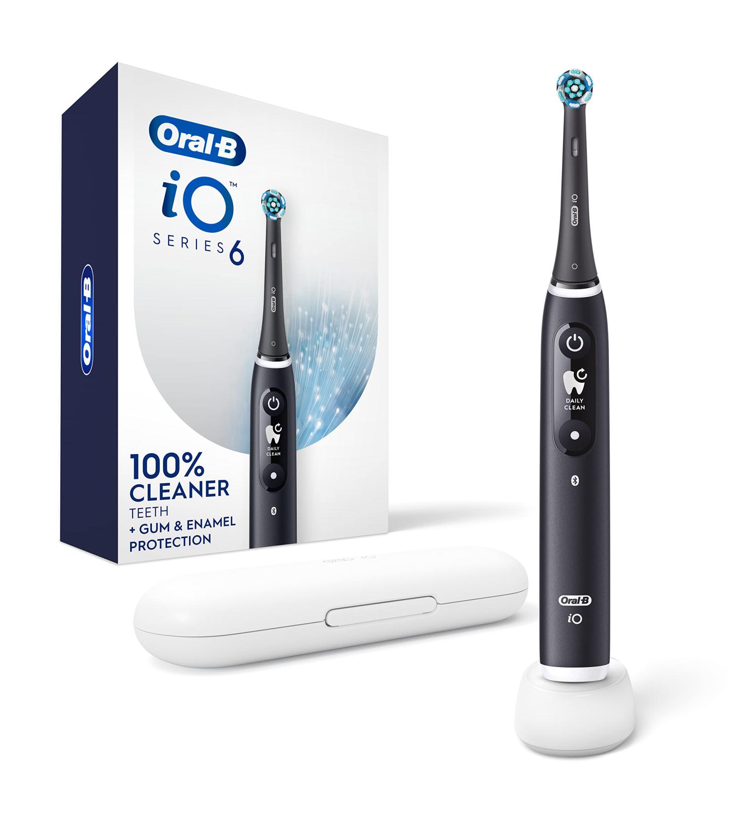 Oral-B iO Series 6 Electric Toothbrush with Black Lava iO6 Brush Head - Buy Online on GoSupps.com