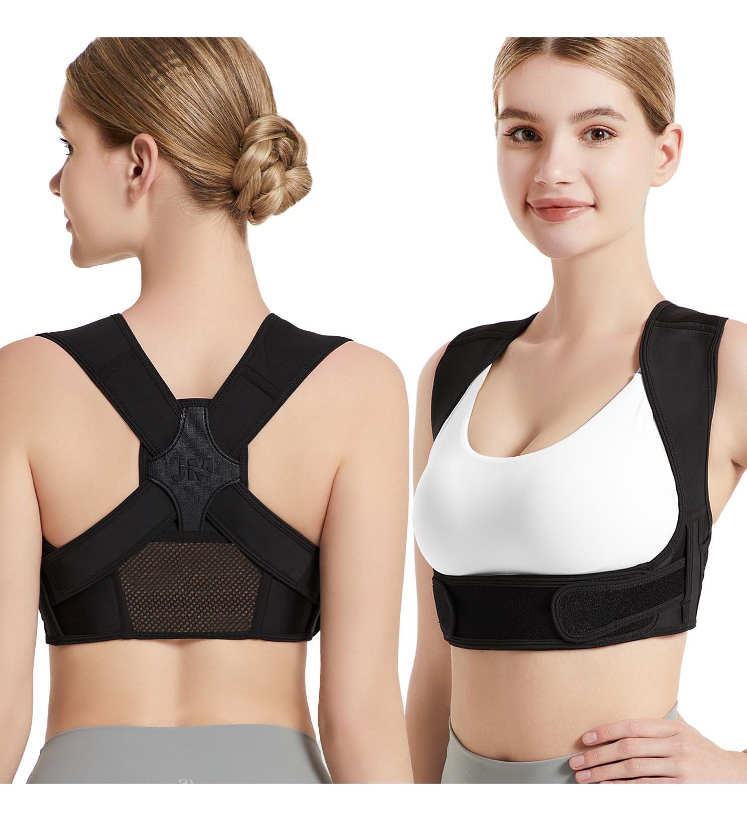 Posture Corrector for Back Support | Adjustable Shoulder Brace for Men & Women | Small/Medium Size - Buy Online on GoSupps.com