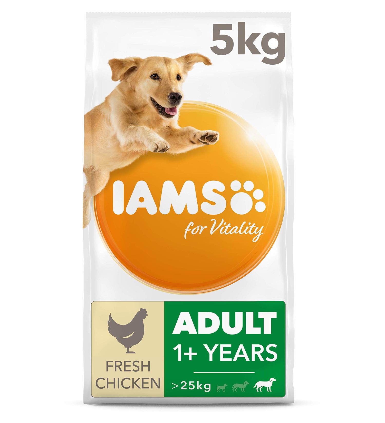 Iams Adult Large Breed Dog - Chicken - 5 kg - Buy Online on GoSupps.com