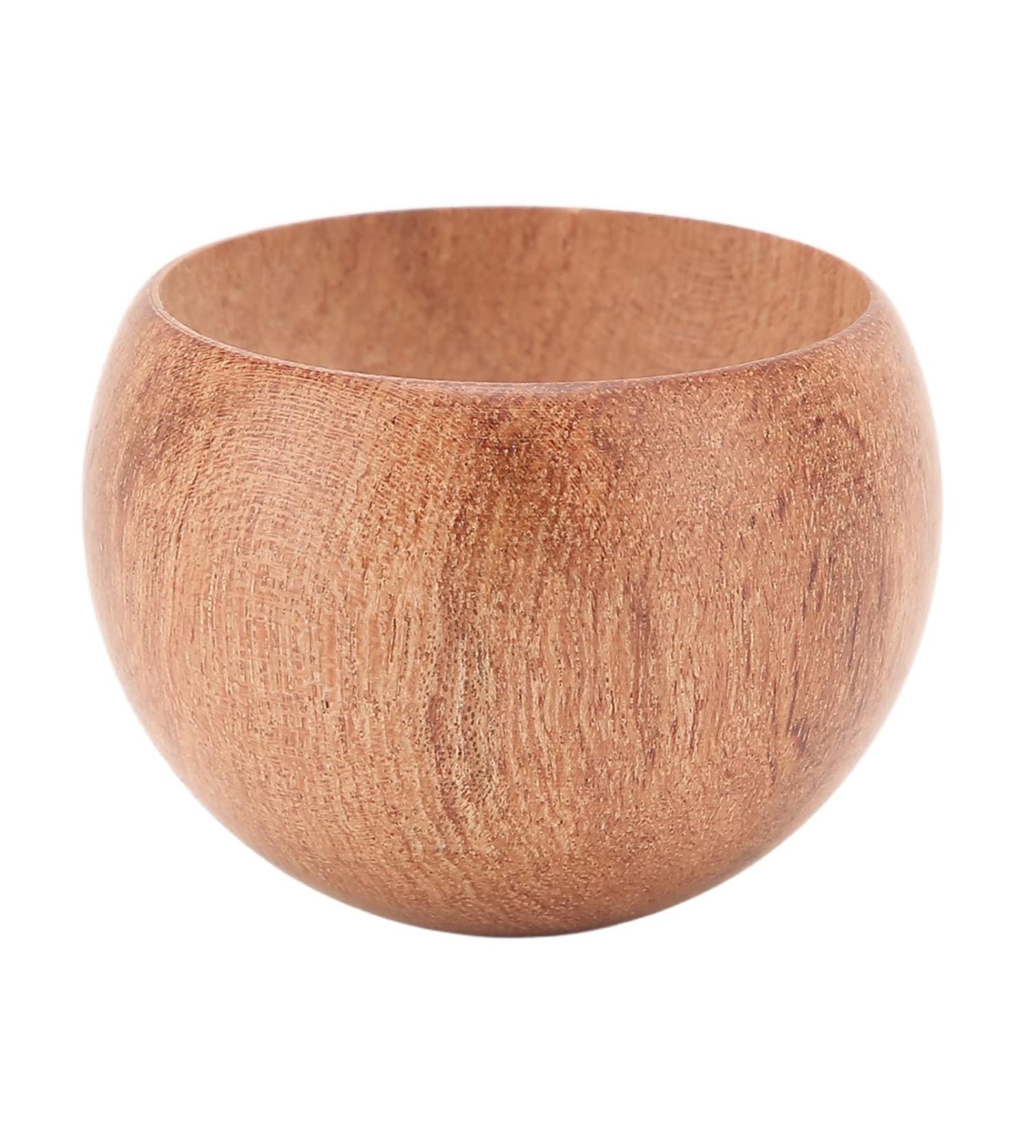 Wood Essential Oil Diffuser - Mini Bowl Shape for Bedroom Car & Office | Perfect for Yoga & Relaxation - Buy Online on GoSupps.com