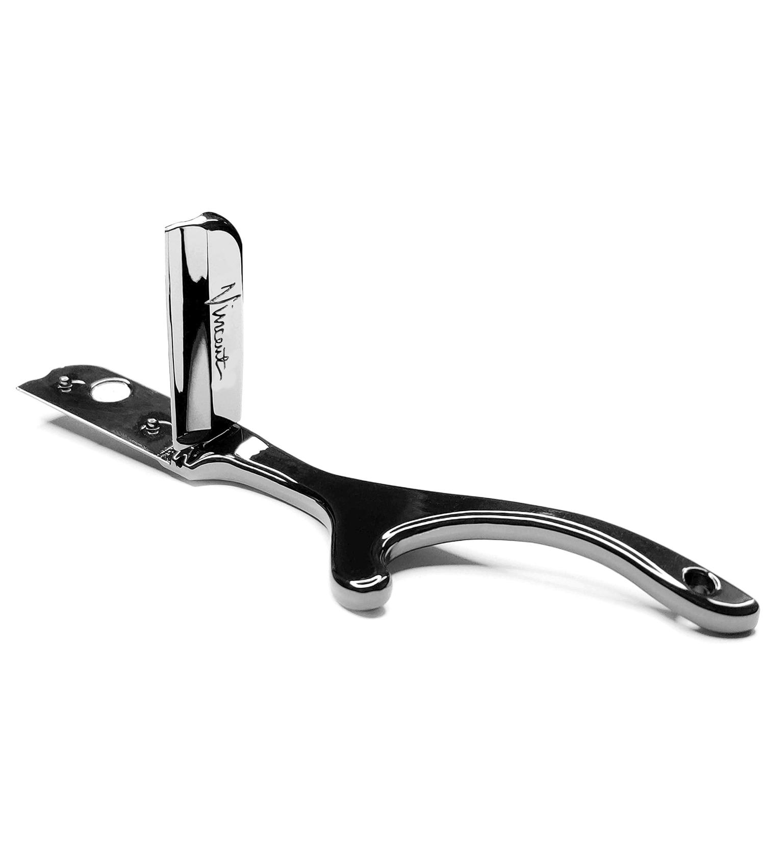 Vincent Weasel Razor - Silver Right Handed | Premium Shaving Tool by VanDaGoat - International Shipping - Buy Online on GoSupps.com