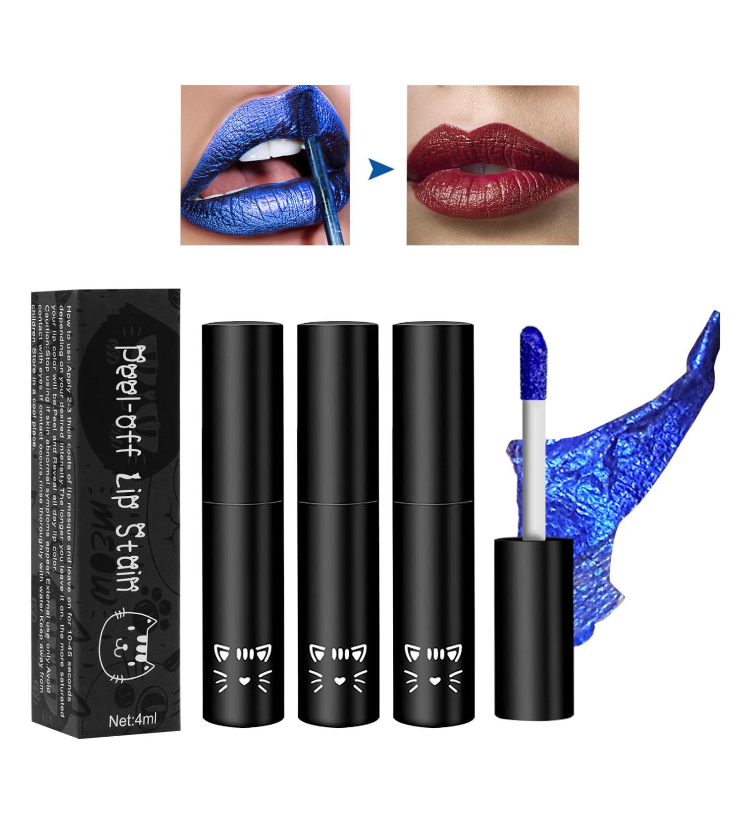 Peel Off Lip Stain Peel Off Lip Stain Peel Off Lipstick Tatoo Lips Waterproof Peel Off Lip Gloss Lip Stain - Buy Online on GoSupps.com