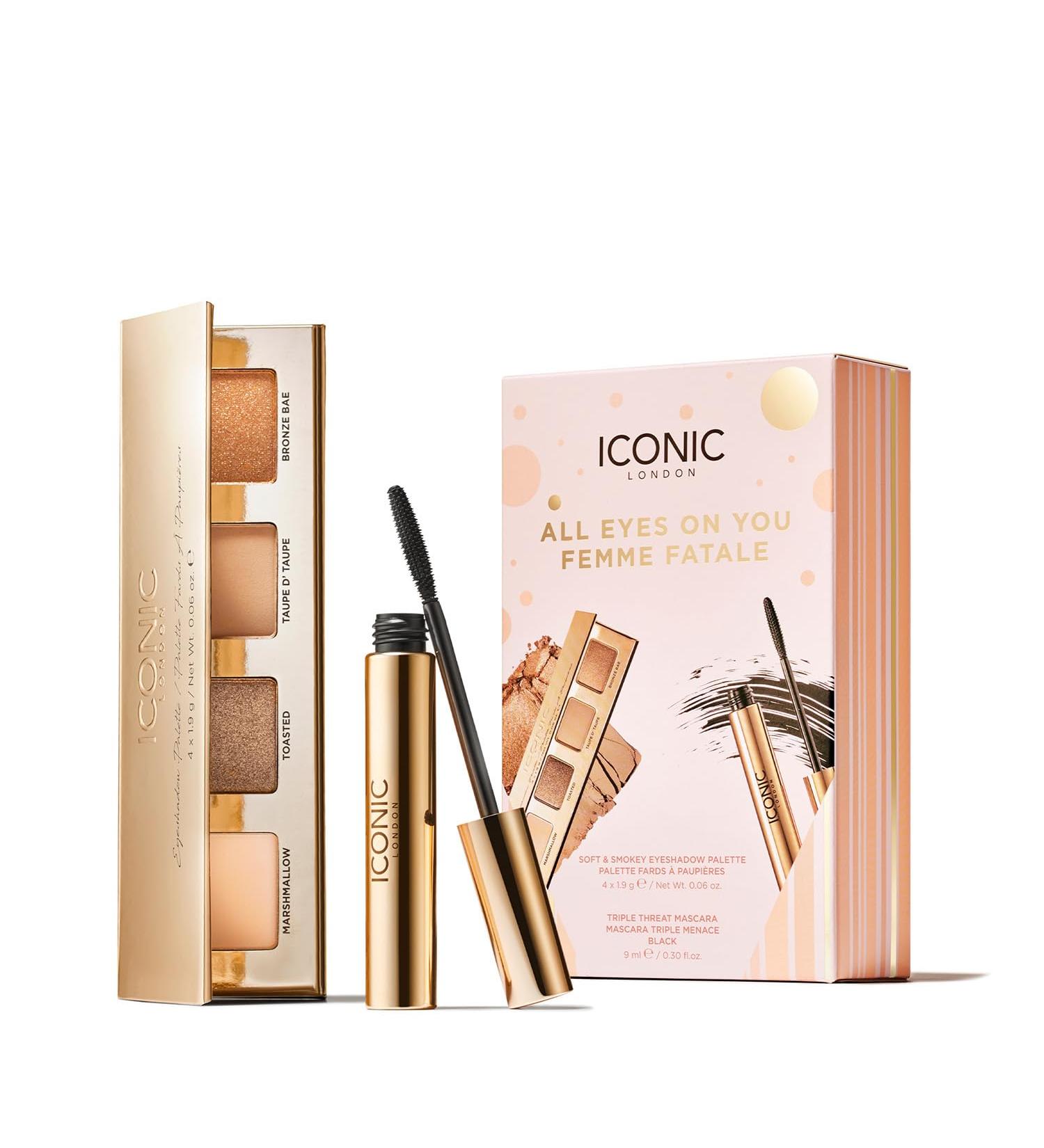 ICONIC LONDON All Eyes on You Makeup Set - Glow & Radiant Look Vegan & Cruelty-Free Perfect Gift for Any Occasion - Buy Online on GoSupps.com