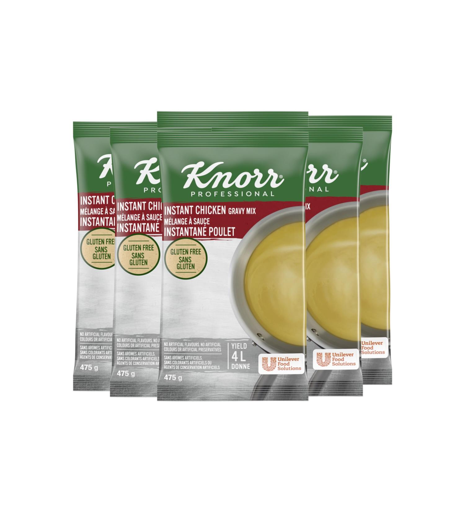 Knorr Professional Chicken Gravy Gluten Free 475 gr Pack of 6 - Buy Online on GoSupps.com