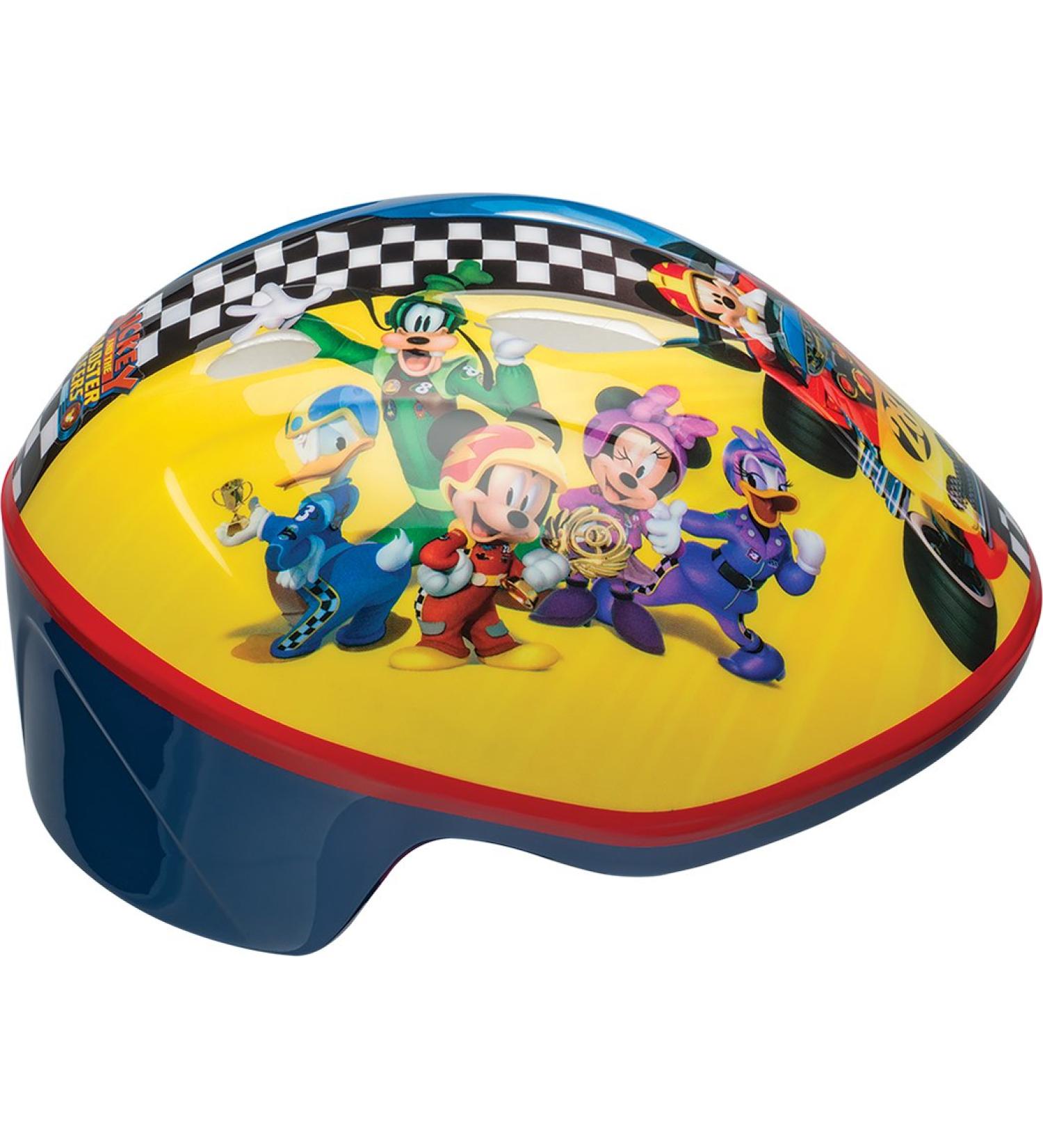 Disney Mickey Mouse Toddler Bike Helmet - Mickey & The Roadsters Theme - Buy Online on GoSupps.com