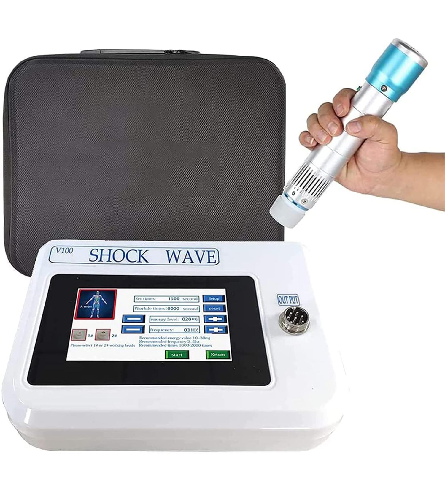 HSRG ED Shock Wave Therapy Device - Pain Relief & Skin Elasticity Improvement - Buy Online on GoSupps.com