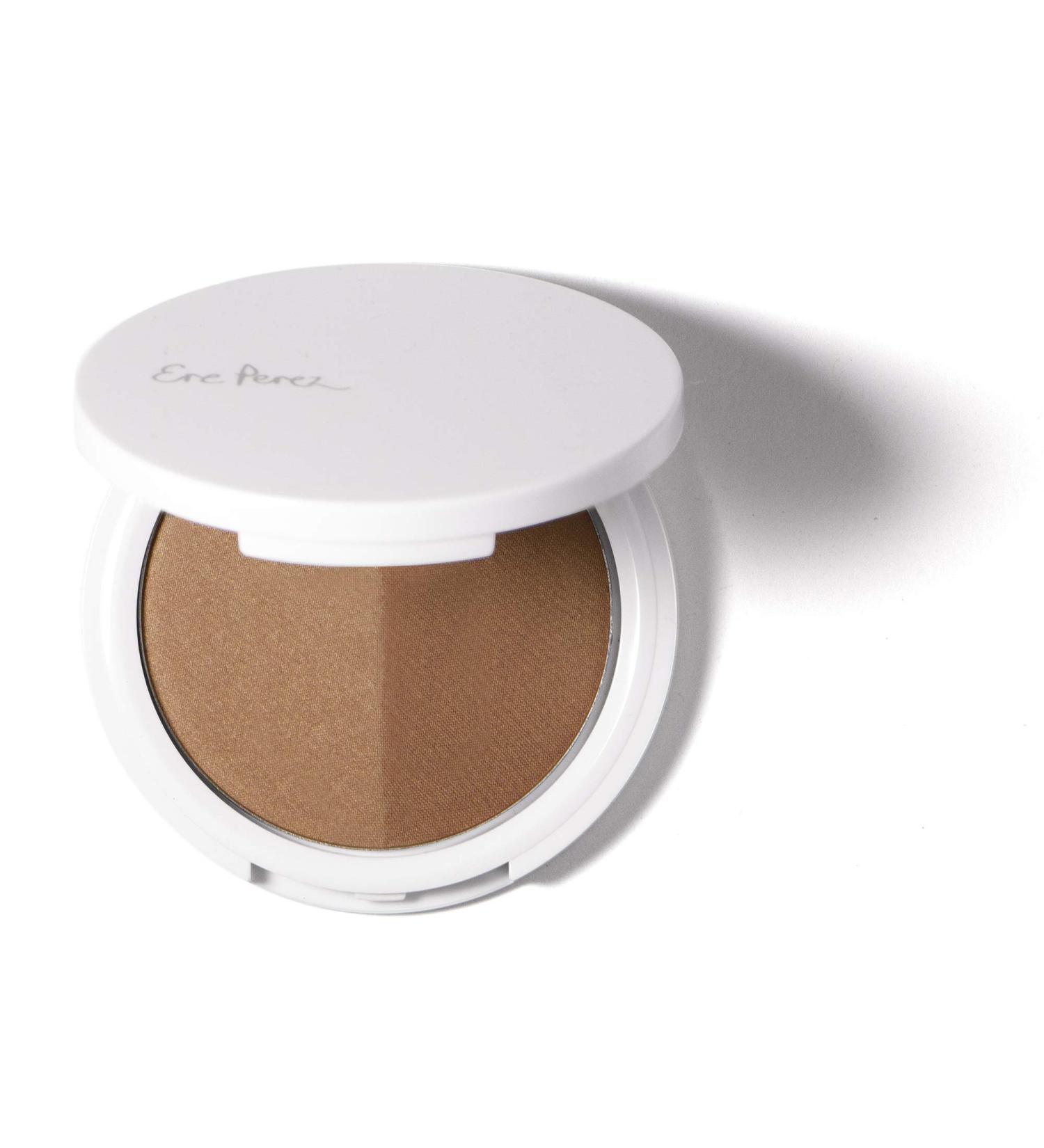 Ere Perez Natural Rice Powder Bronzer (Tulum) - Organic Sun-Kissed Glow - Buy Online on GoSupps.com