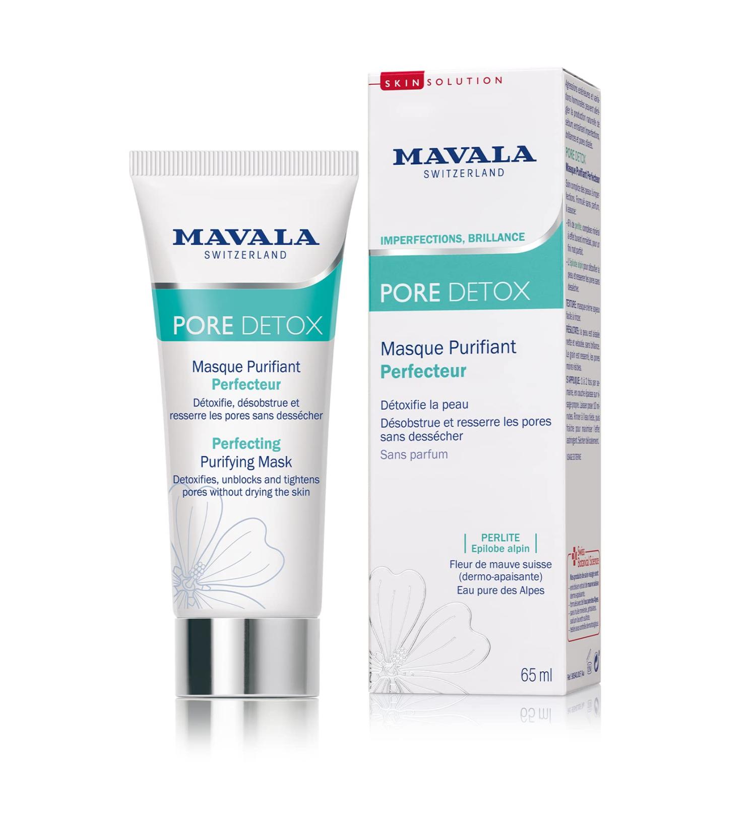 MAVALA PORE DETOX Perfecting Purifying Mask 65ml - Purify & Refine Pores | International Shipping Available - Buy Online on GoSupps.com