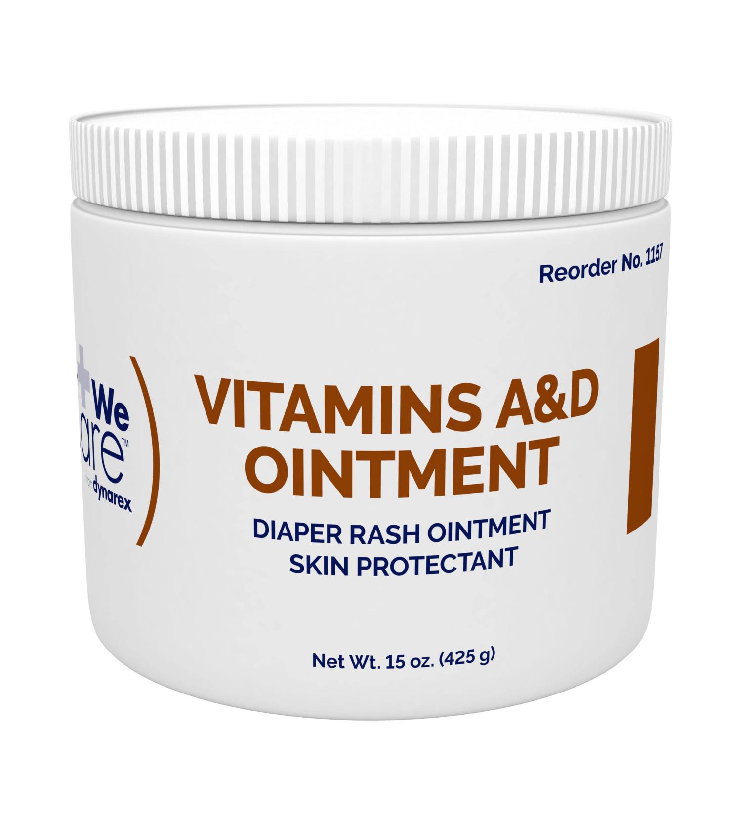 Dynarex Vitamins A & D Ointment Jar 15 ounces - Buy Online on GoSupps.com