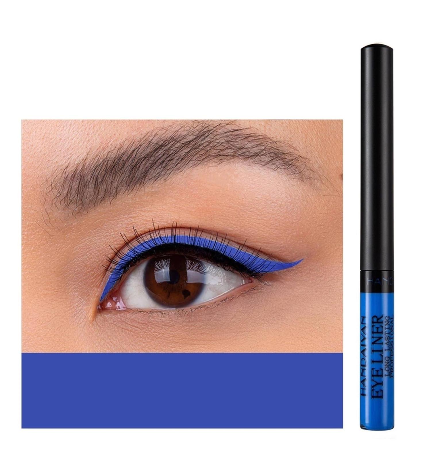 Liquid Colored Eyeliner Pencils Fluorescent Eye Liner Neon Eyeliner Waterproof Halloween Eyeliner Rainbow Eyeliner Matte Colored Eye Liner Multichrome Liquid Eyeliner Quick Dry Eyeliners (Colo - Buy Online on GoSupps.com