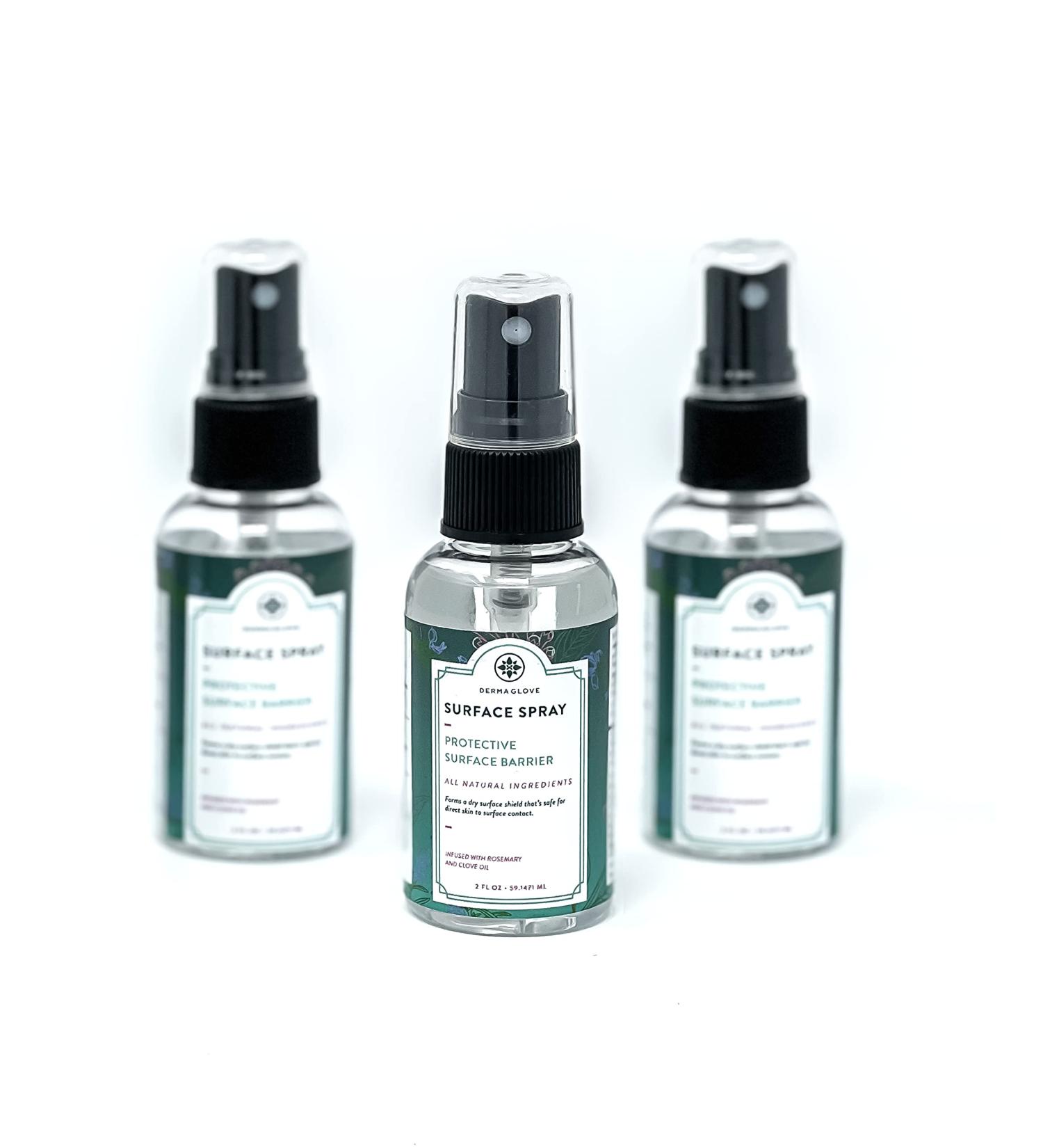 Surface Spray 3 Pack Kit - Organic & Science-Backed Cleaner | 3 Mini 2 FL OZ Bottles for Quick Protection Against Unsafe Surfaces - Buy Online on GoSupps.com