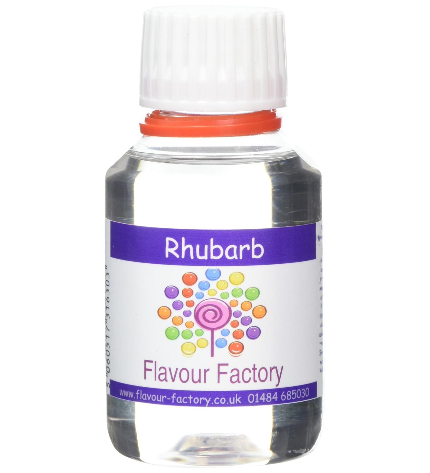 Flavour Factory Intense Food Flavouring Rhubarb 100 ml - Buy Online on GoSupps.com
