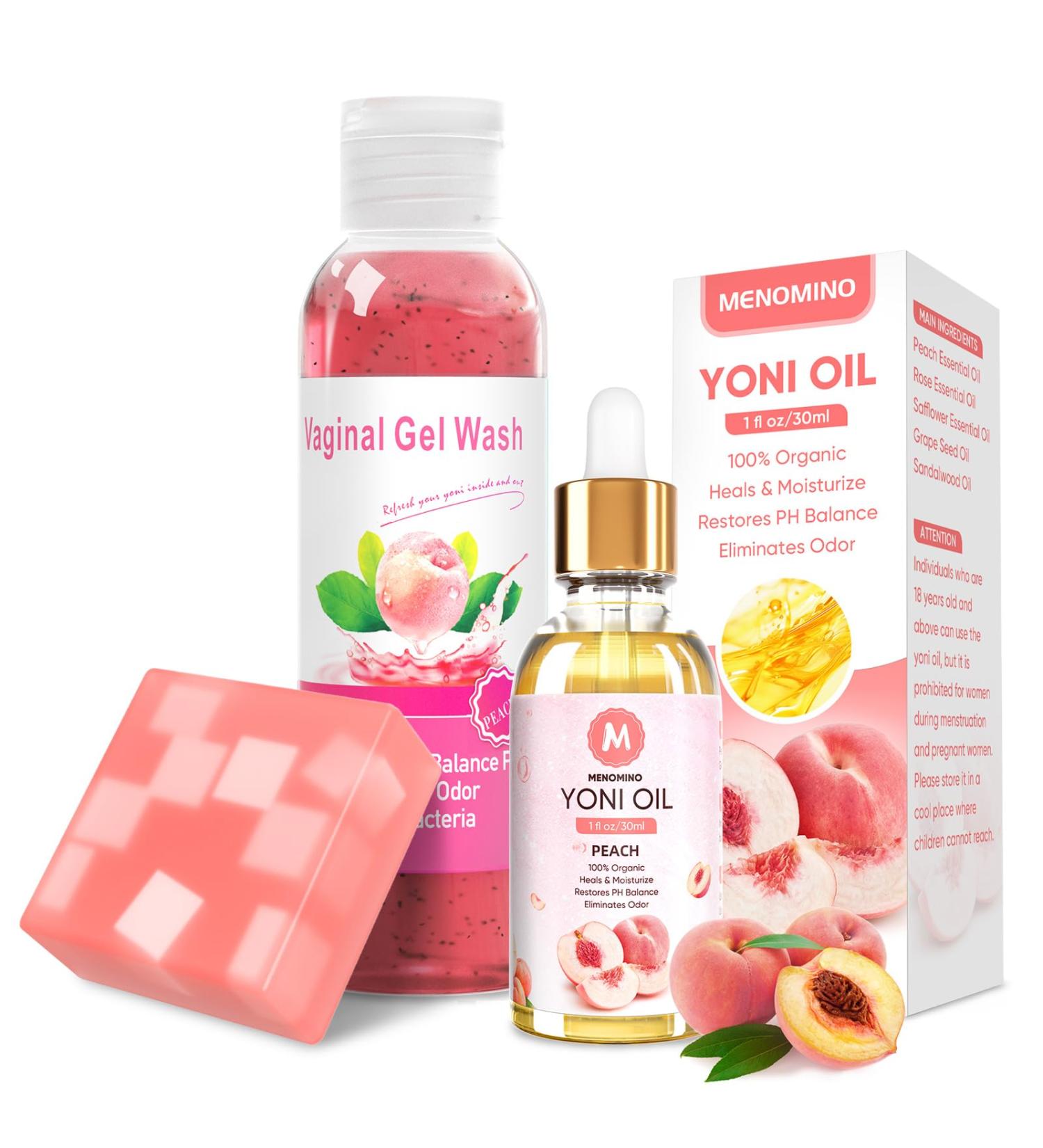 Buy Feminine Wash & Yoni Soap Bar for pH Balance | Organic Yoni Oil & Intimate Wash - Moisturizing & Odor Removal - Buy Online on GoSupps.com