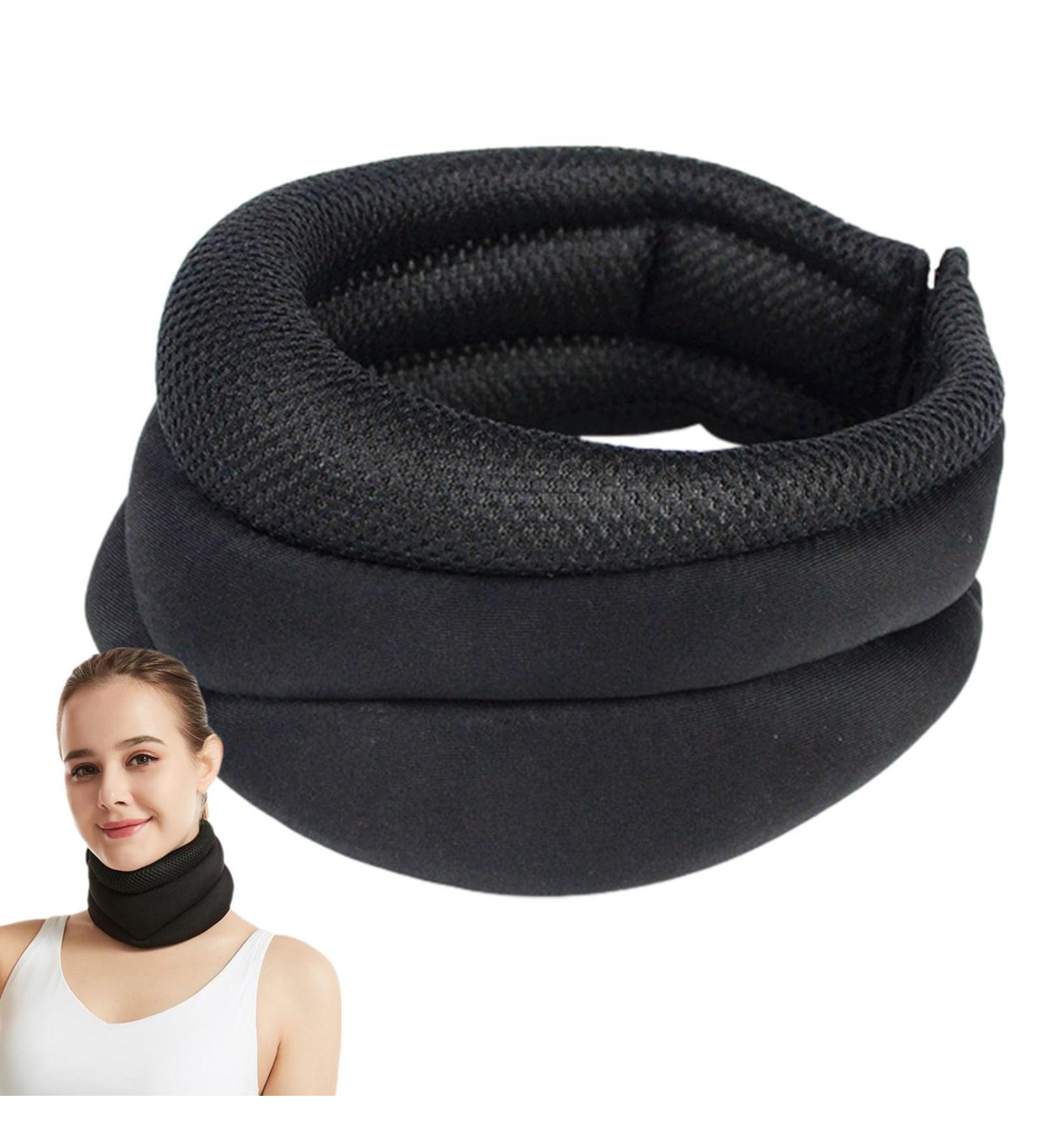 Itrimaka Neck Support - Soft Foam Bandages for Spine Relief & Vertebrae Stabilization | Adjustable Neck Support for Pinched Nerves - Buy Online on GoSupps.com