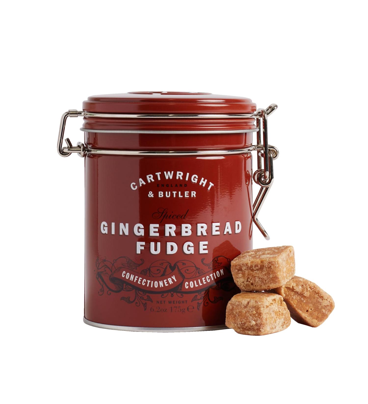 Cartwright & Butler | Gingerbread Fudge in Tin - Buy Online on GoSupps.com