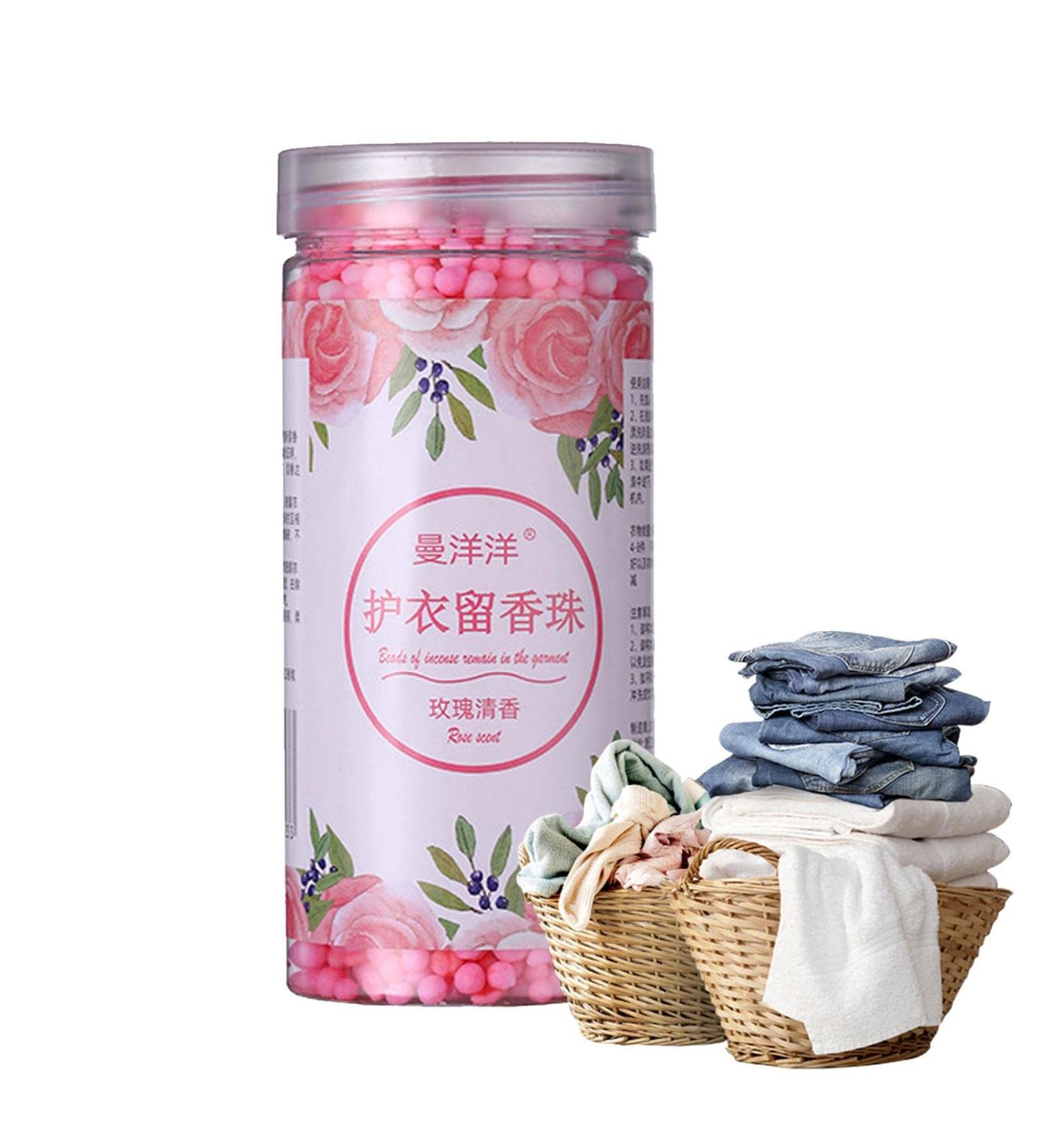 Fragrance Beads for Clothes | Clothing Fragrance Beads - 200g Home Laundry Fragrance Booster Beads Laundry Scented Beads Scent Booster Beads for Washer Yanquan Rose Fragrance-200g - Buy Online on GoSupps.com