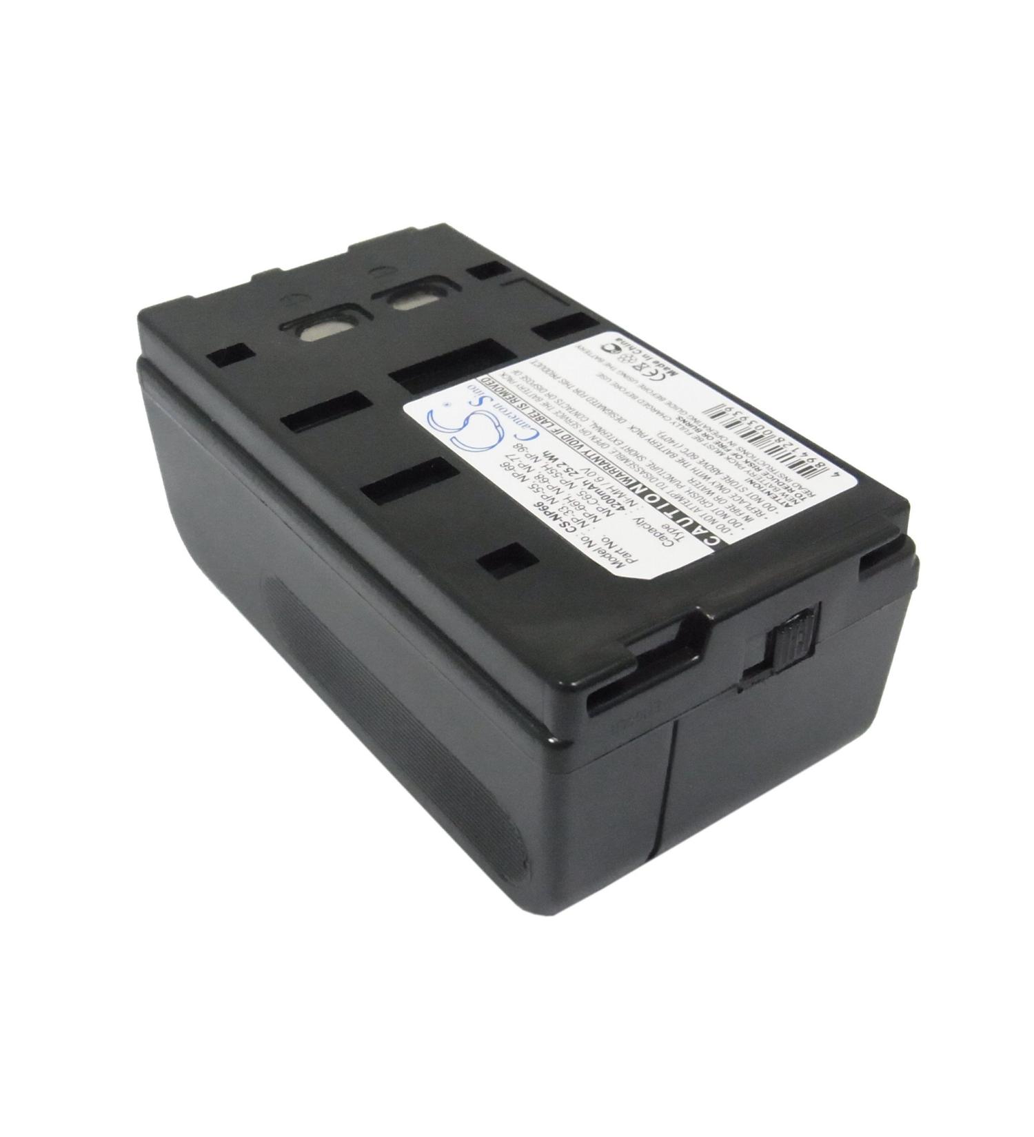 Replacement Battery for Chinon C8-B36 C8-B36-1 C8-B3662 C8-SC96 C8-SC98 - 4200mAh/6.0V | International Shipping Available - Buy Online on GoSupps.com