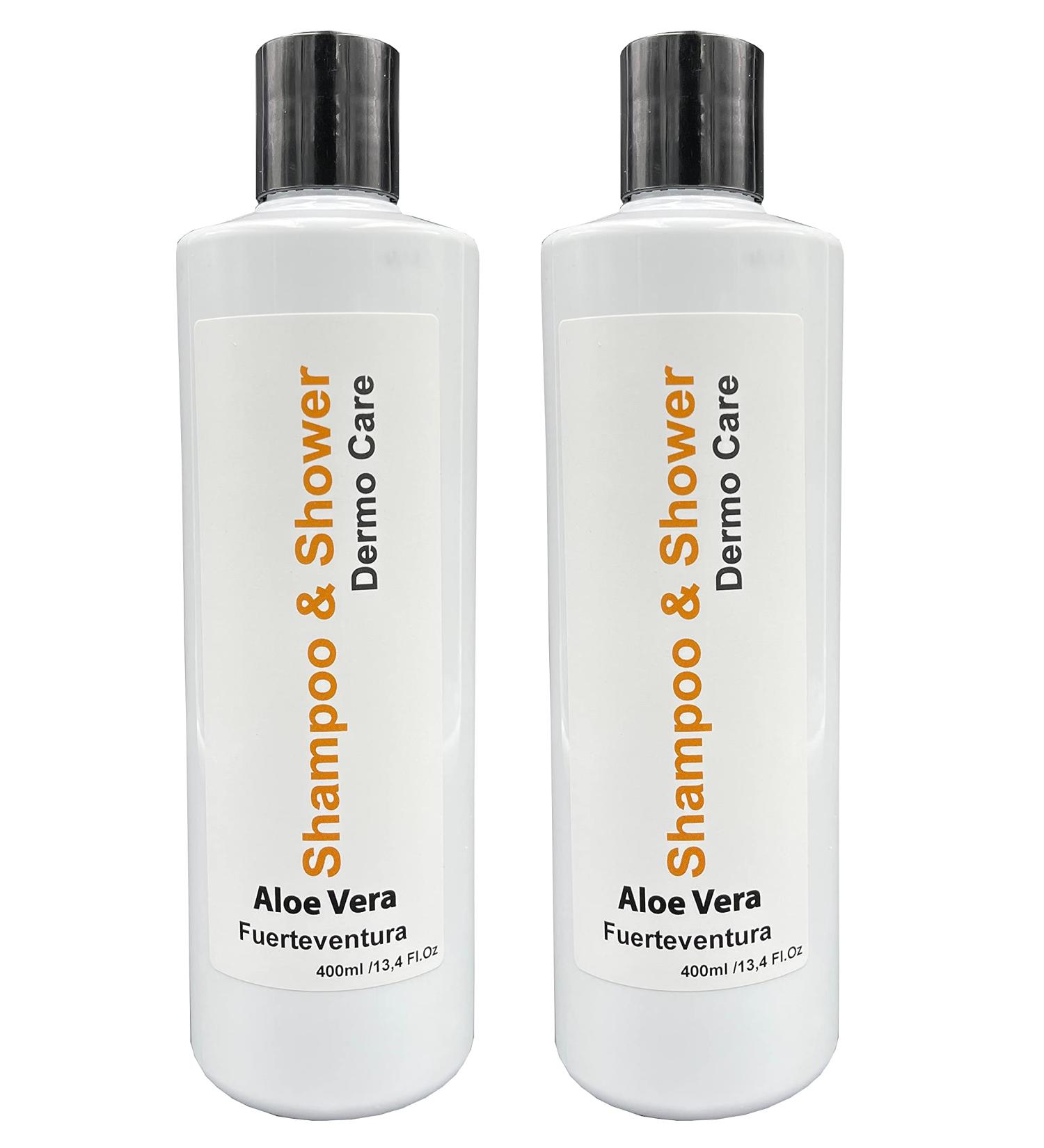 Vidaloe Aloe Vera Shampoo and Shower Gel - 400 ml (2 units) - Buy Online on GoSupps.com