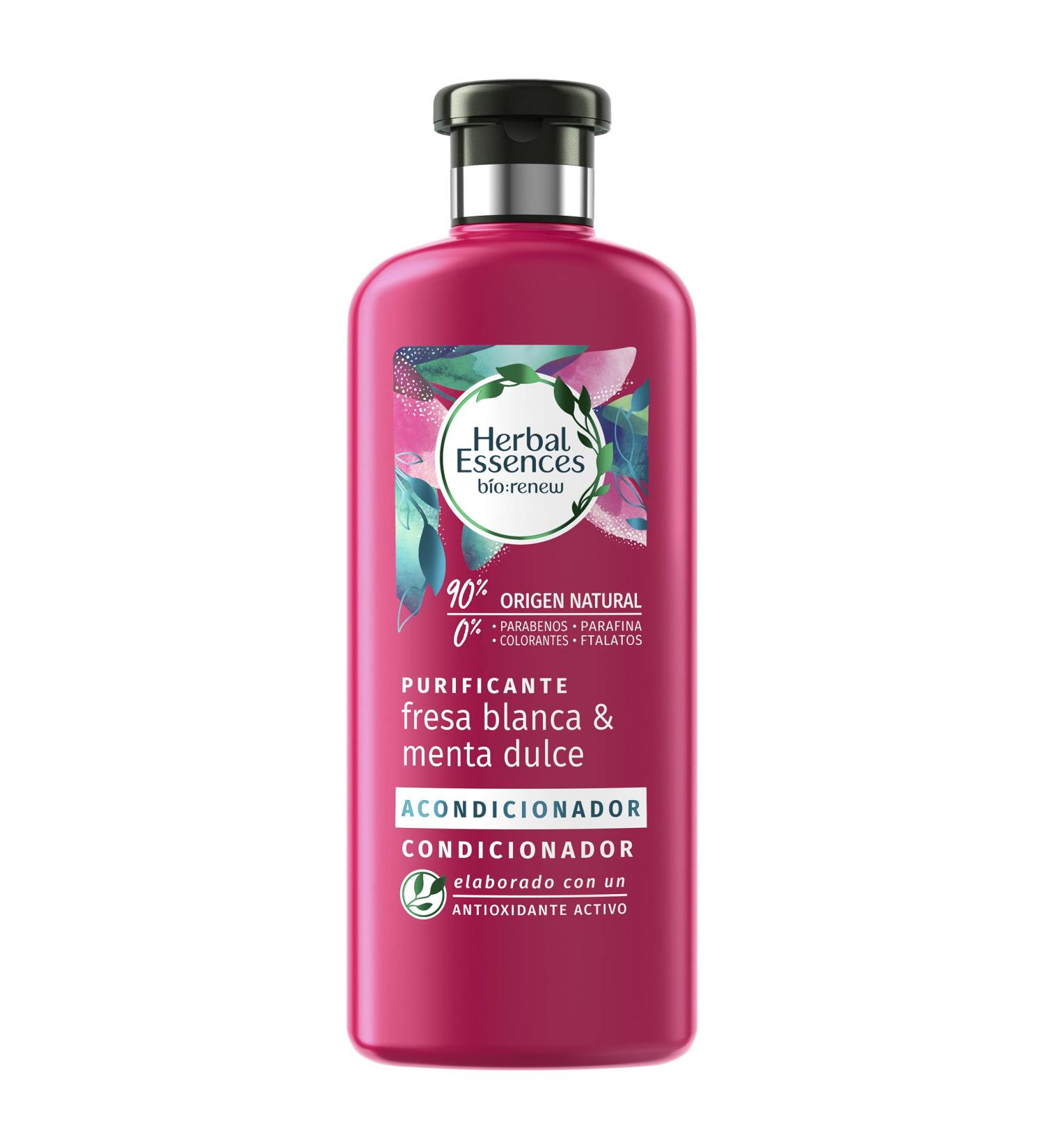 Herbal Essences HERBAL ESSENCES Purifying Conditioner White Strawberry & Mint Organic 400ml Bottle
