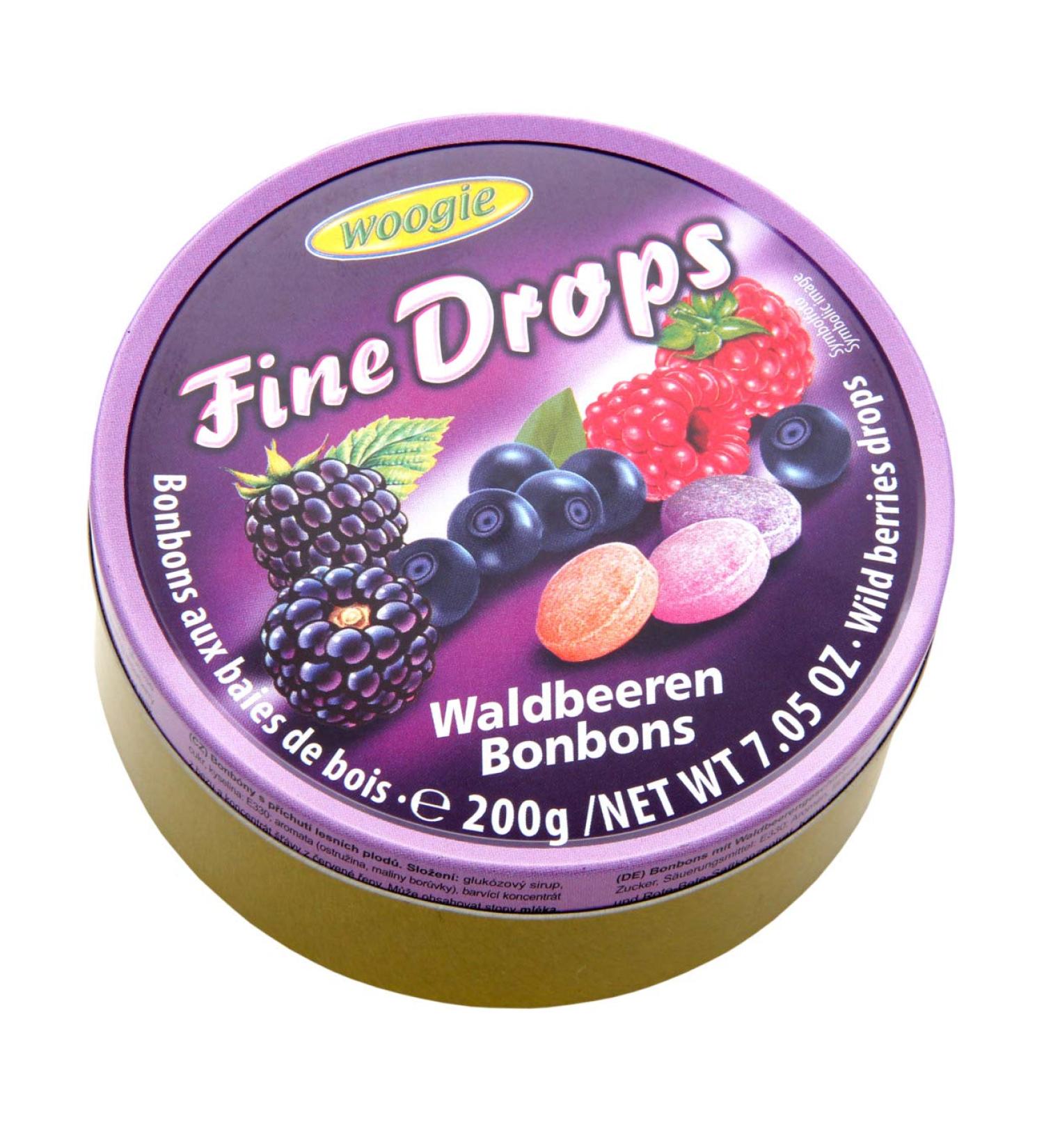 Woogie Wildberry flavored candies 200g