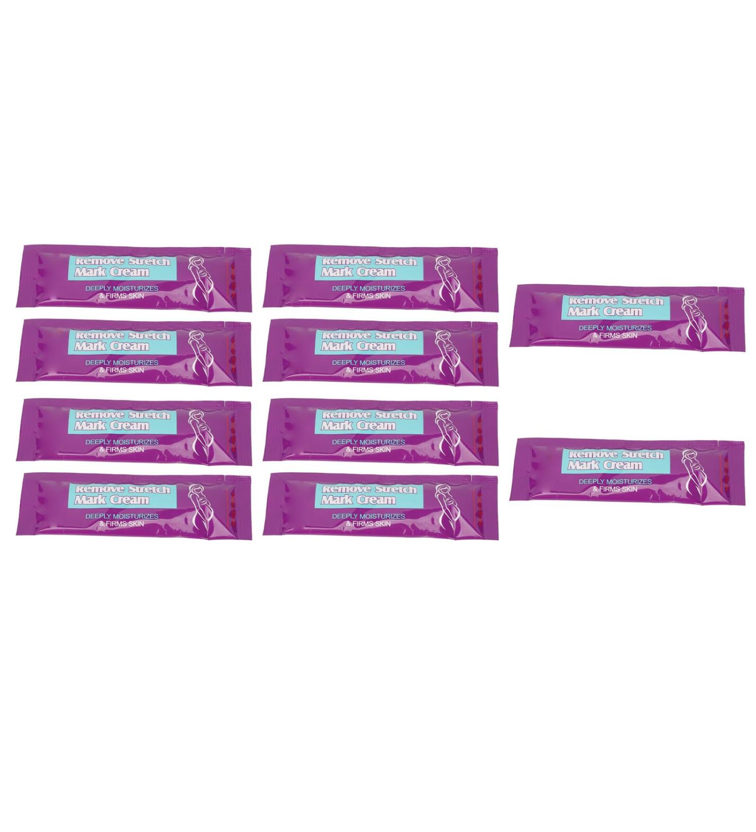 Cr me contre les Vergetures 10 Pi ces 0 4 Oz Cr me de R paration Hydratante Douce contre les Vergetures pour la Maison - Buy Online on GoSupps.com