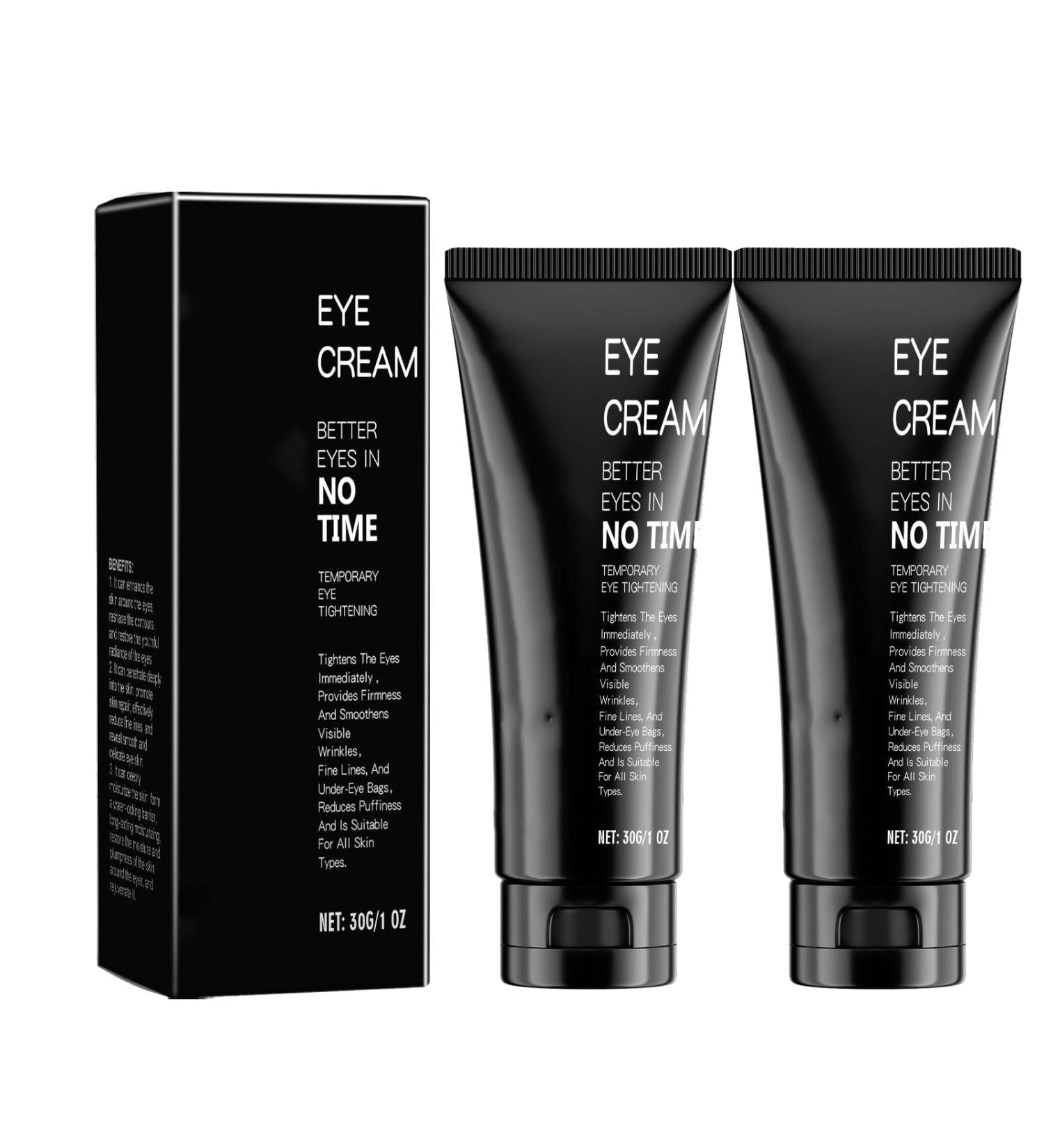 Fold Reducing Tight Eye Cream - Regenerating Anti-Aging Eye Care & Moisturizing Lifting Cream (2PCs) - Best Eye Anti-Aging Solution - Buy Online on GoSupps.com