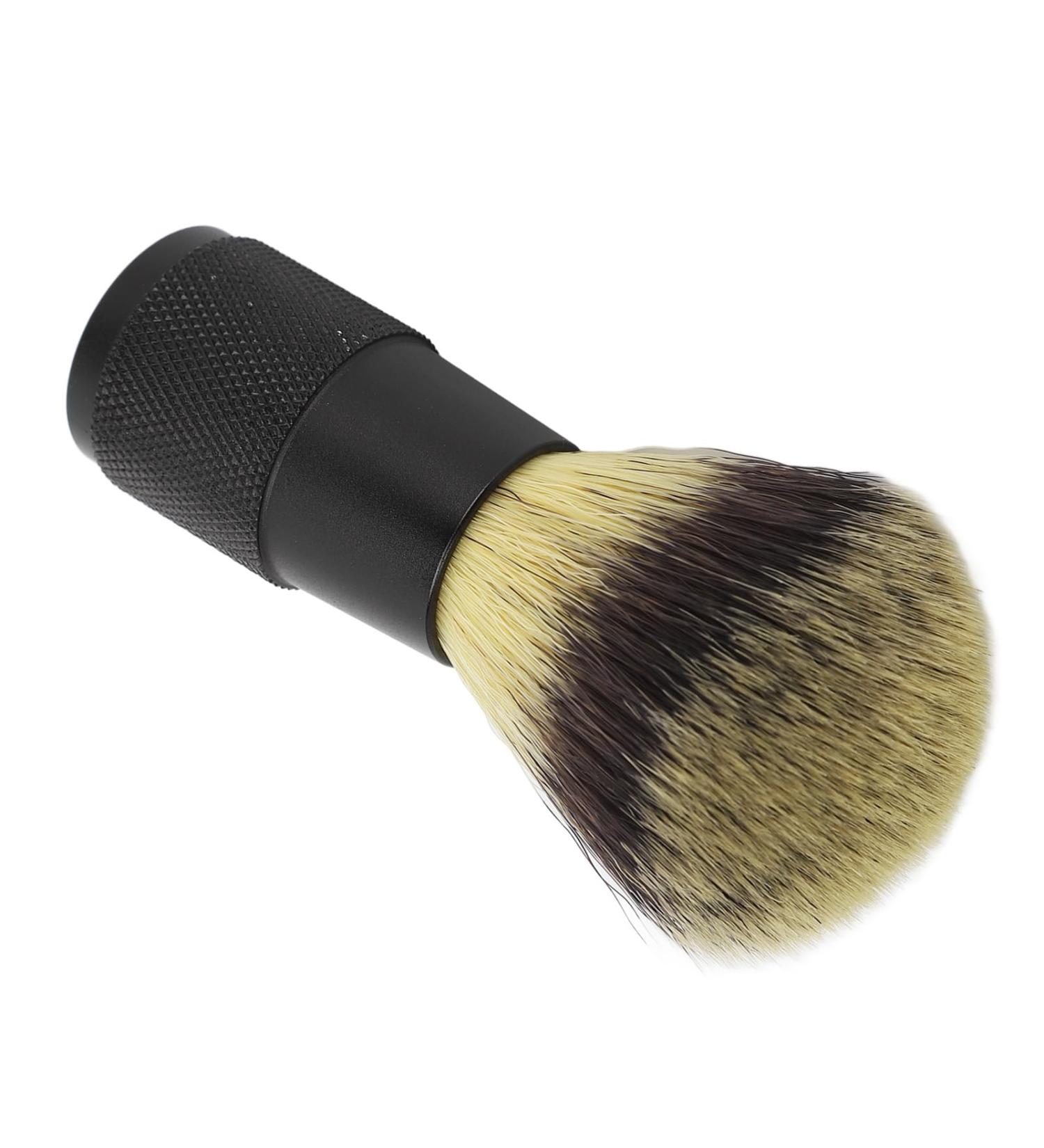 Foaming Beard Brush for Men - Quick Drying Synthetic bristles & Soft Black Handle | Perfect Cleaning Tool - Buy Online on GoSupps.com