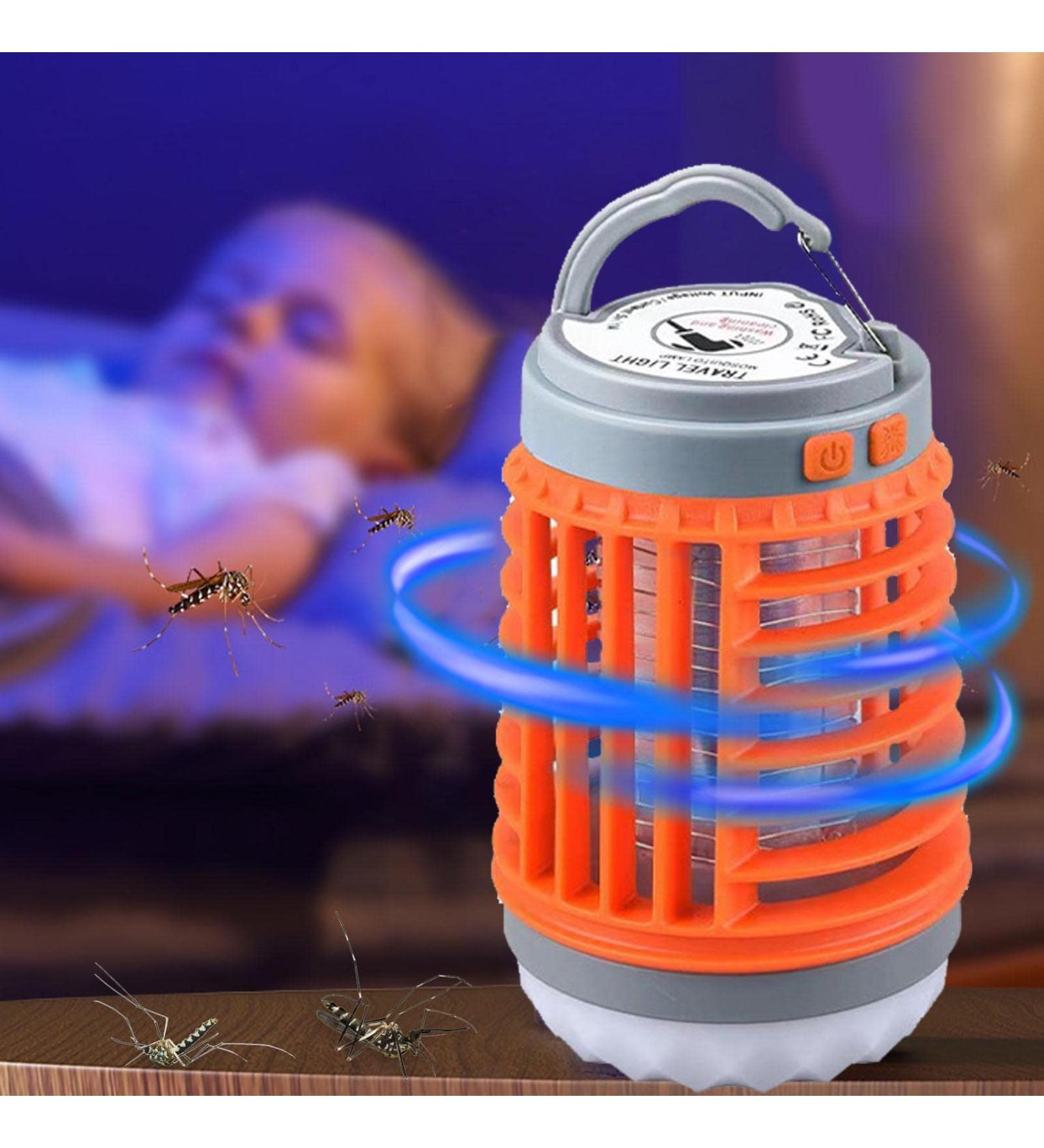 Buzzbug Mosquitoes Killers - BugZapper Outdoor - Mosquitoes Zapper - Waterproof Solar Powered Buggs Zapper - LED UV Light Indoor Mosquitoes Killers Electric Fly Zapper Lamp for Patio Backyard - Buy Online on GoSupps.com