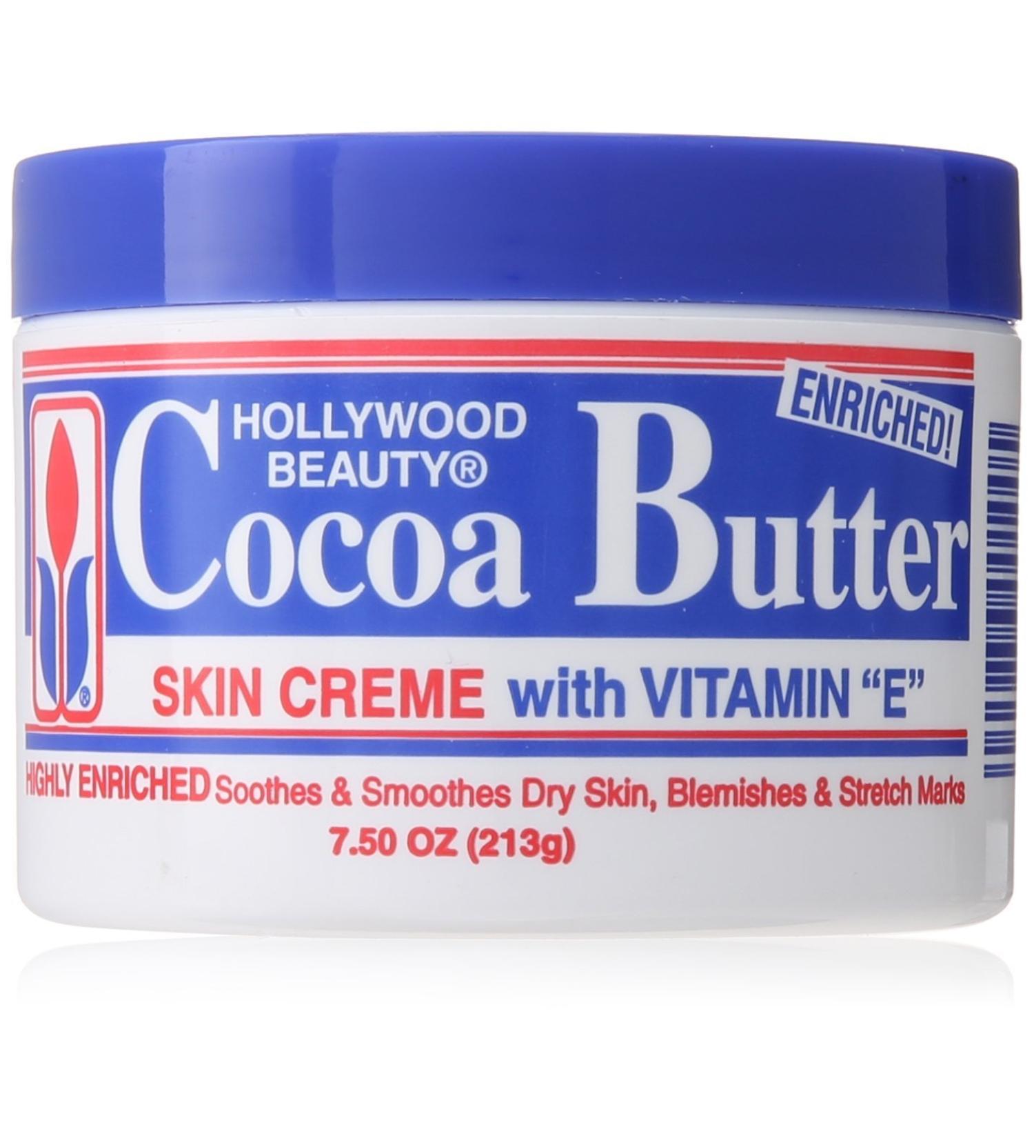 Hollywood Beauty Cocoa Butter W/ Vitamin- E 7.5Oz - Buy Online on GoSupps.com