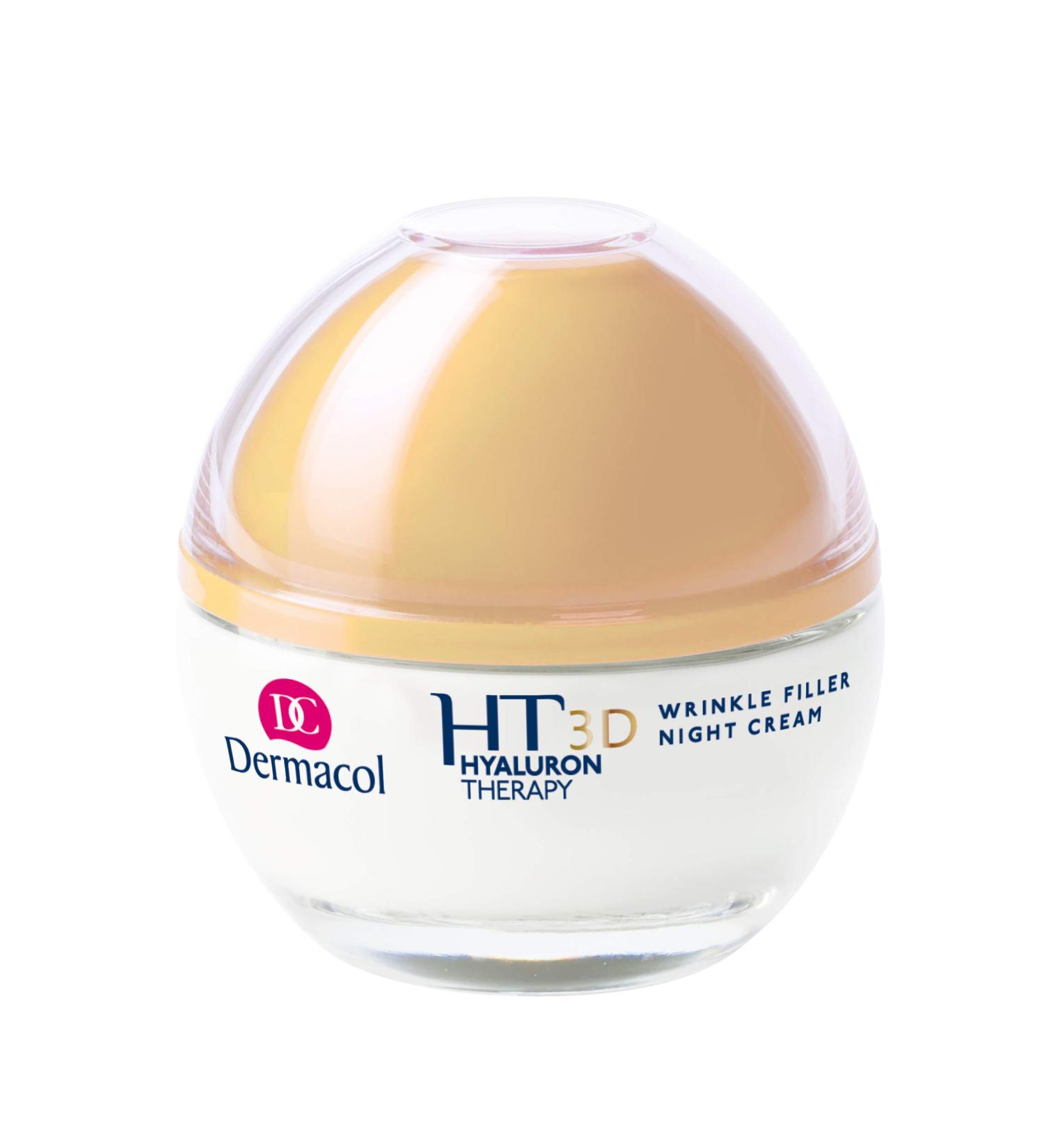 Buy Dermacol HT 3D Hyaluron Therapy Wrinkle Filler Night Cream - International Shipping Available - Buy Online on GoSupps.com