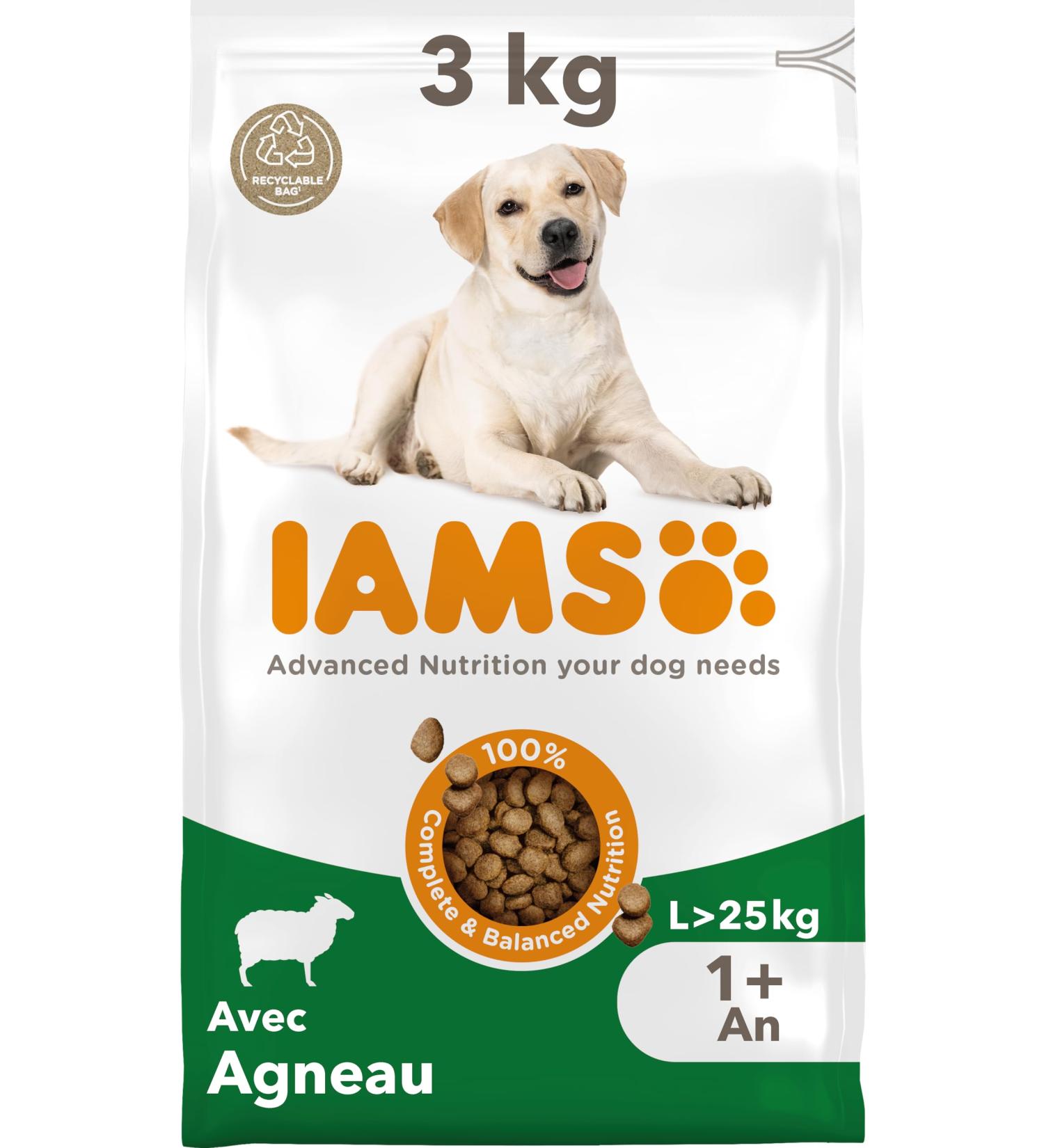 Iams Vitality - Large Breed Adult Dog Food - Promotes Health and Vitality - Buy Online on GoSupps.com