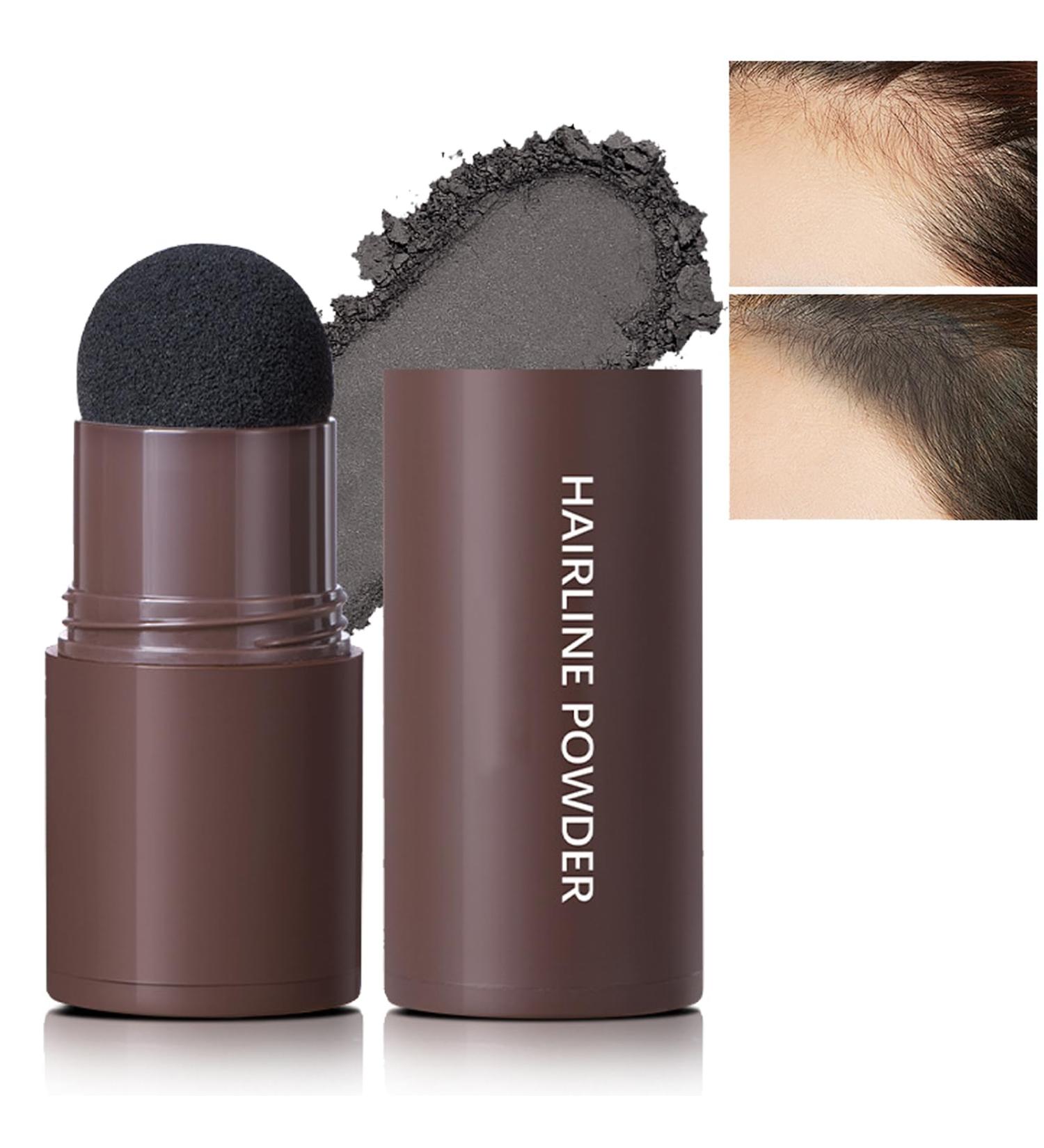 Poudre capillaire - Traitement contre la chute des cheveux - Couvre rapidement la racine des cheveux - Imperm able et r sistant la transpiration - Pour cheveux clairsem s - Brun fonc marron fonc  - Buy Online on GoSupps.com