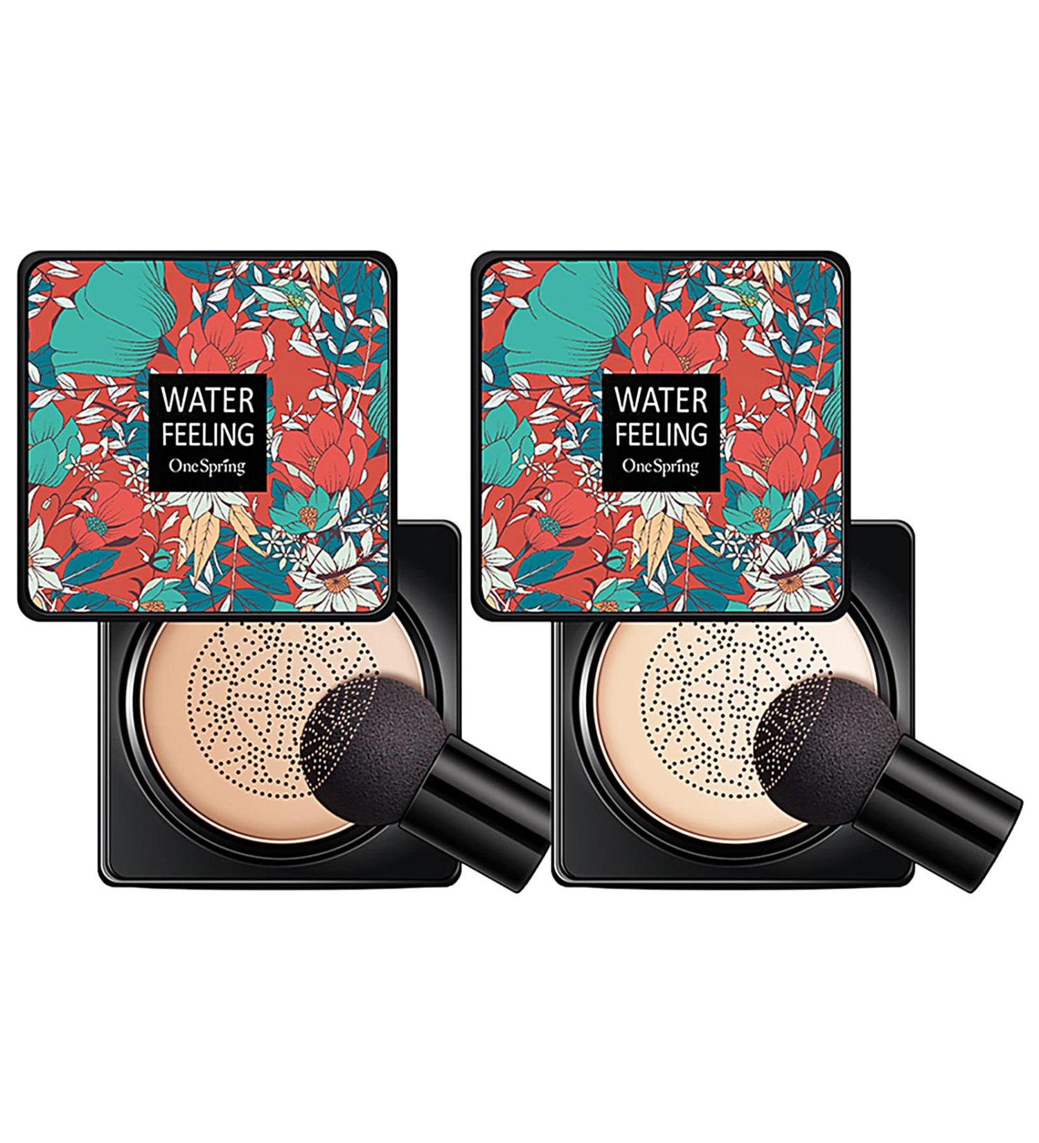 Mushroom Head Air Cushion CC Cream - Long Lasting Moisturizing Foundation BB Cream - Natural Moisturizing Concealer Foundation Makeup Concealer For Makeup All - Buy Online on GoSupps.com