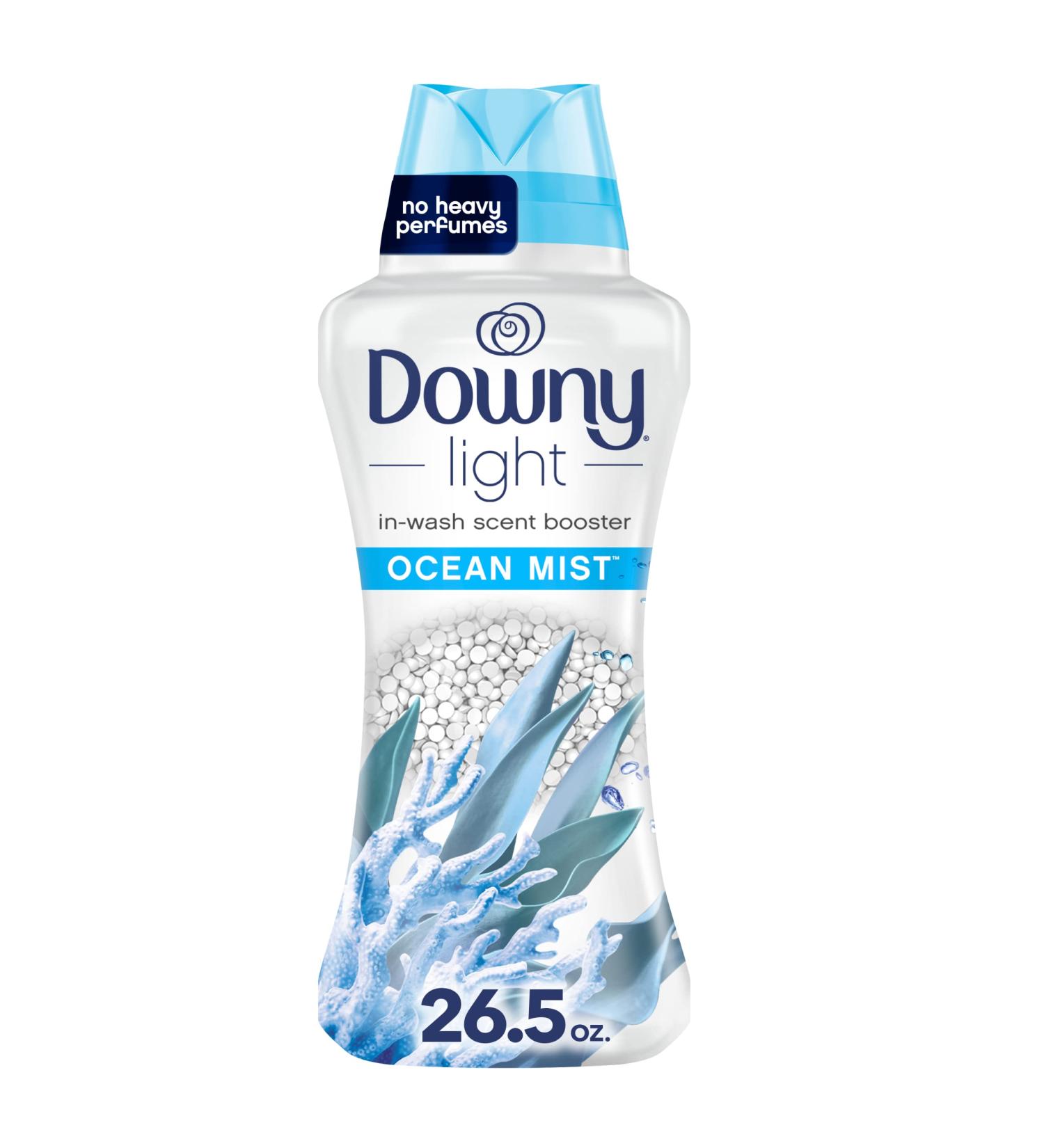 Downy Light Laundry Scent Booster Beads Ocean Mist 26.5 oz - No Heavy Perfumes - Buy Online on GoSupps.com