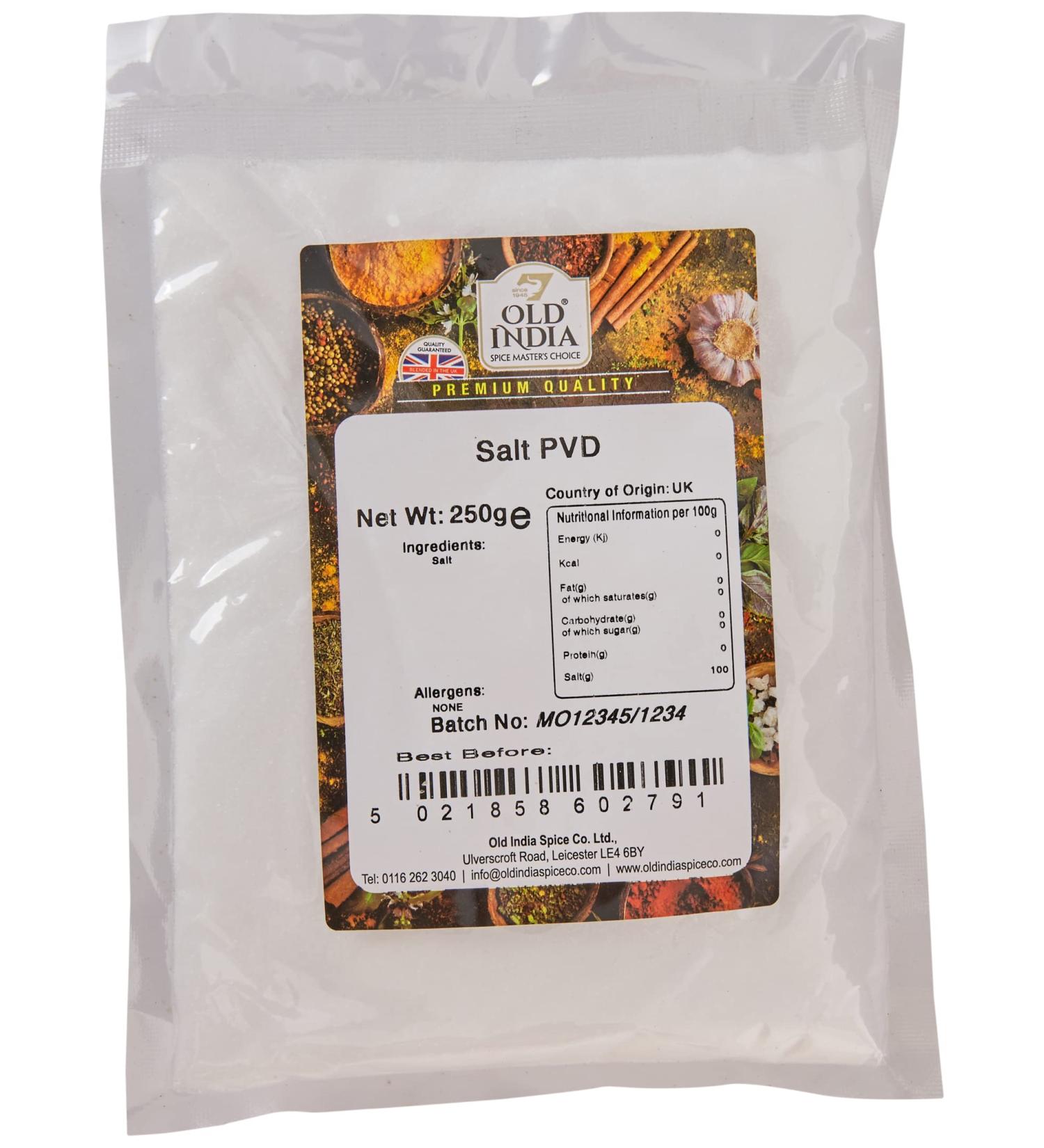 Old India Salt PVD 250g - Premium Quality Salt 250g - Buy Online on GoSupps.com