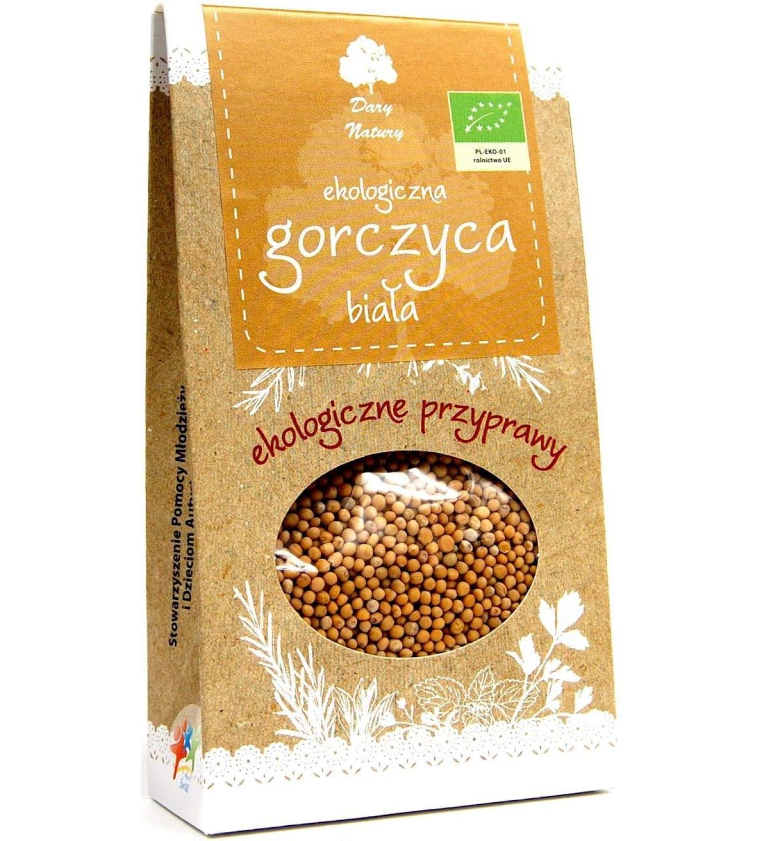 Dary Natury MOUTARDE (BLANCHE) ORGANIC 90 g - GIFTS OF NATURE