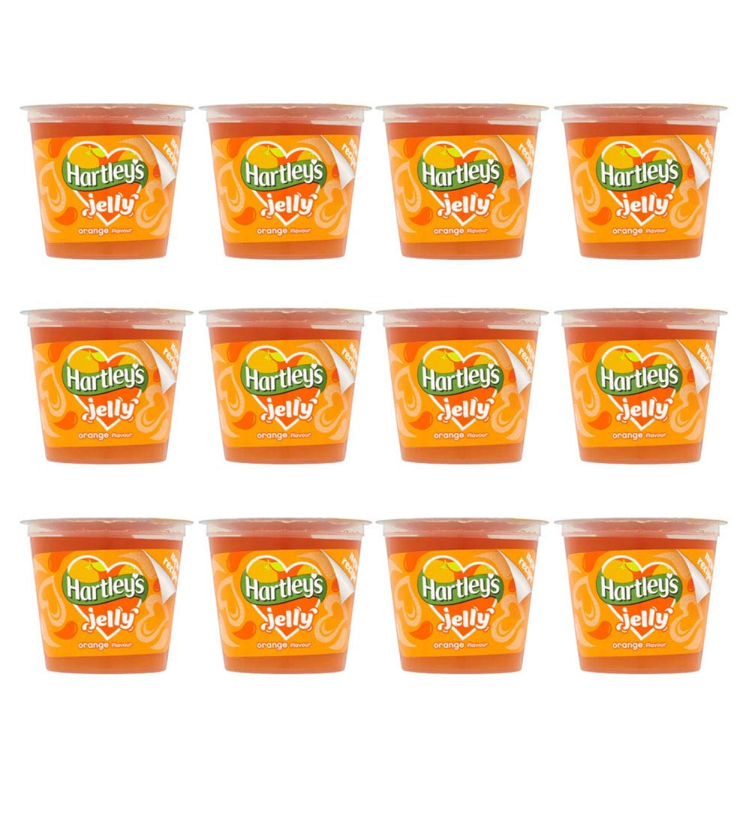 Hartley S Ready to Eat Jelly Orange (125g x 12x1)