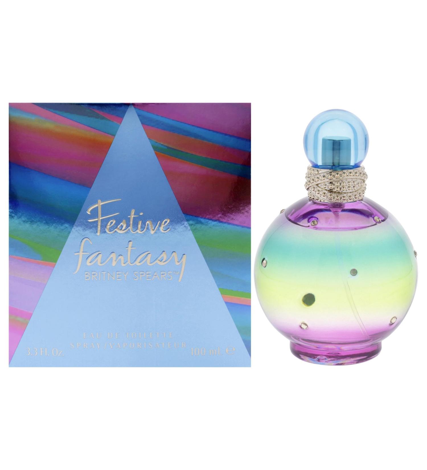 Britney Spears Festive Fantasy Edt Spray 3.4 Oz - Buy Online on GoSupps.com