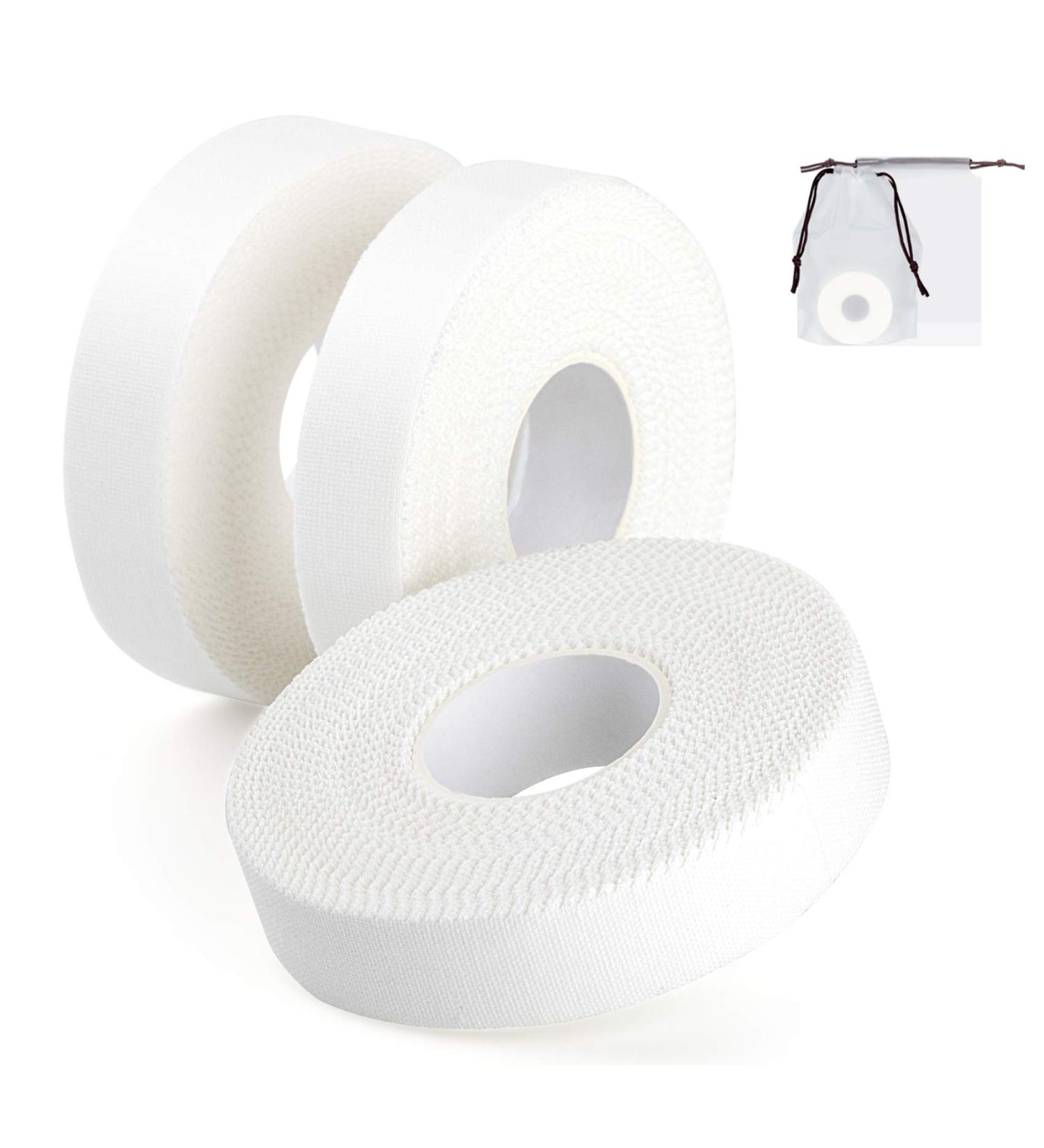 Anstore 1.5 cm x 13.7 m Climbing Tape - White Sports Tape for Climbing Weight Training & Bouldering - 3 Rolls - Buy Online on GoSupps.com