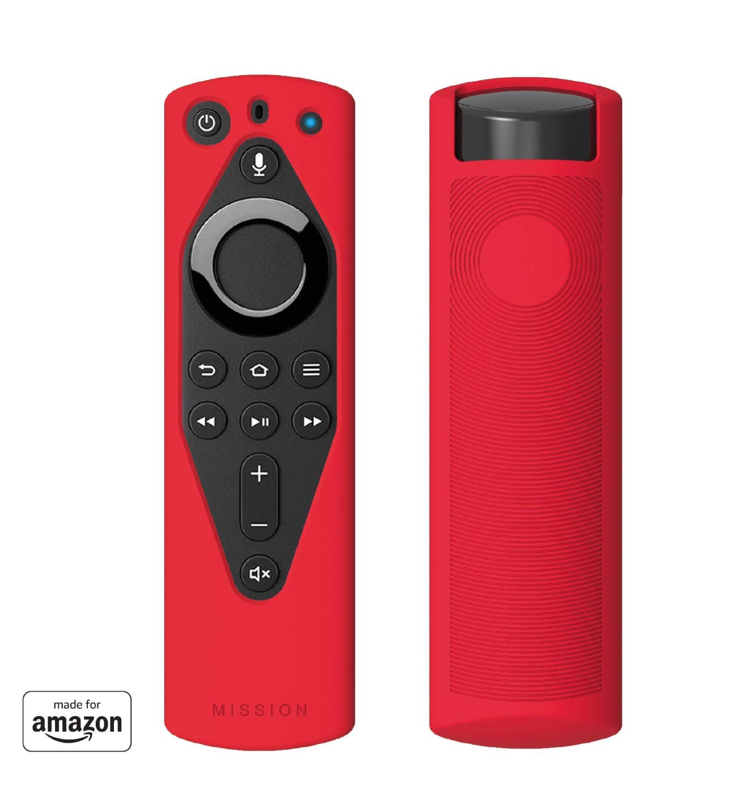 Mission Remote Case for The All-New Fire TV Voice Remote (2018 Version for Fire TV Stick 4K and Fire TV Cube) (Candy Red) - Buy Online on GoSupps.com