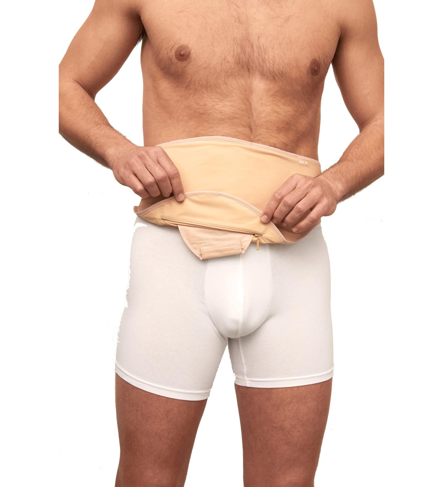 Ostomy Belt 3XL | Colostomy & Ileostomy Support | Sports & Water Wings | Durable Ostomy Bag Cover & Stoma Accessories - Beige - Buy Online on GoSupps.com