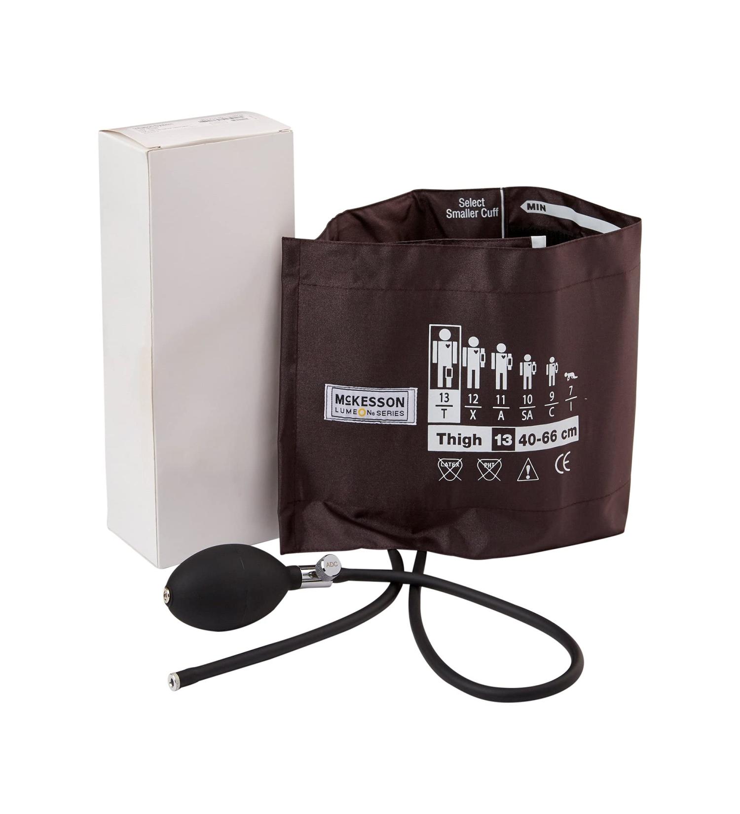 McKesson LUMEON Thigh Blood Pressure Cuff XL 40-66 cm - 1 Count - Buy Online on GoSupps.com