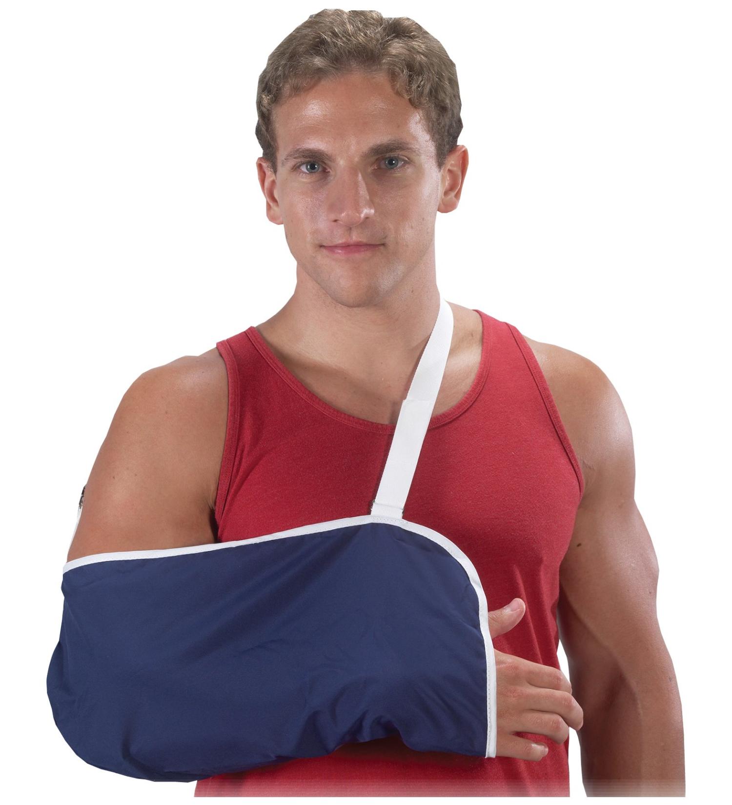 Closed End Arm Sling Navy Blue X-Large