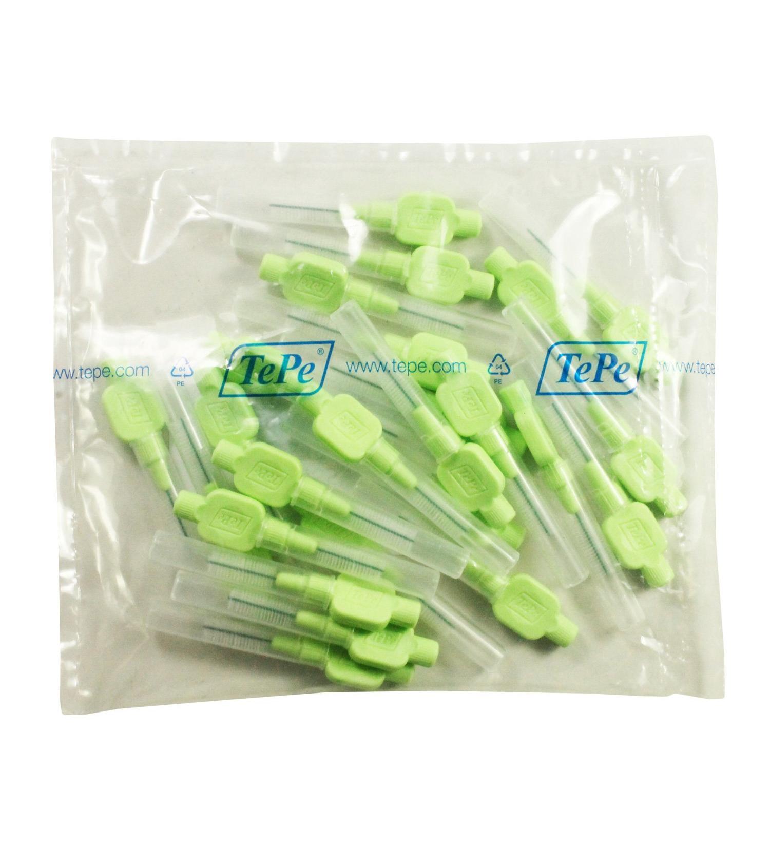TePe X-Soft interdental brushes light green 0.8mm 25 pack