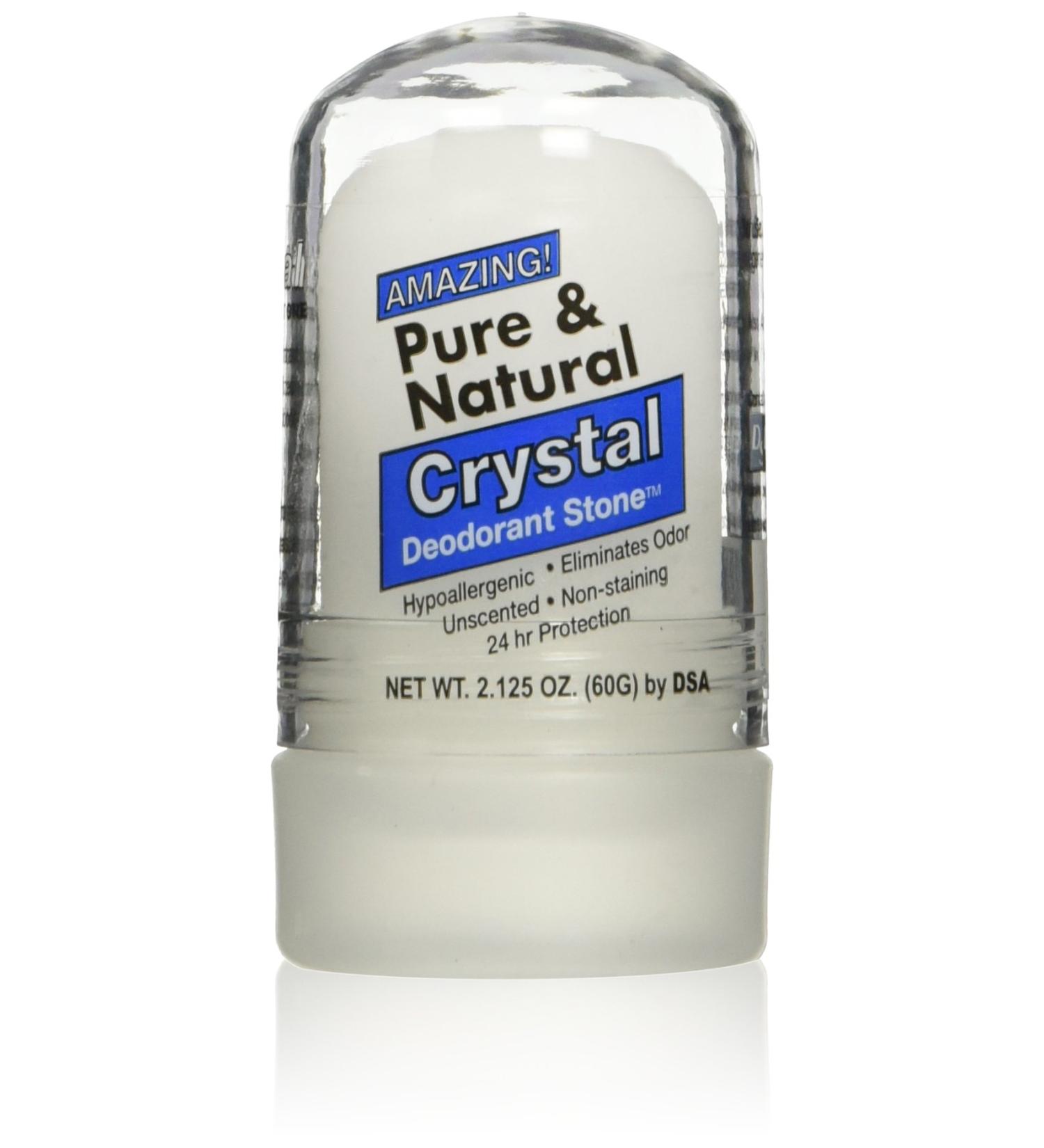 Thai Deodorant Stone Pure and Natural Crystal Mini Stick 2.125 Ounce 2.13 Ounce (Pack of 1) - Buy Online on GoSupps.com